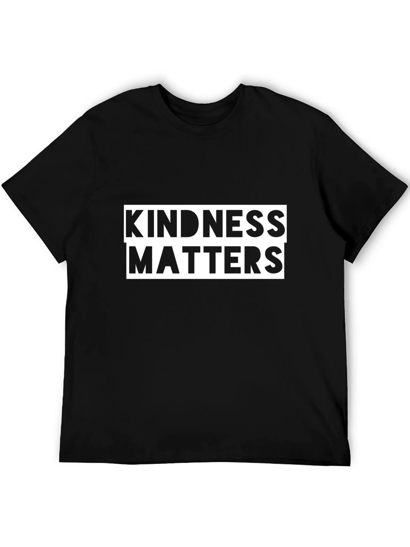 Kindness Matters Black T-Shirt - Unisex