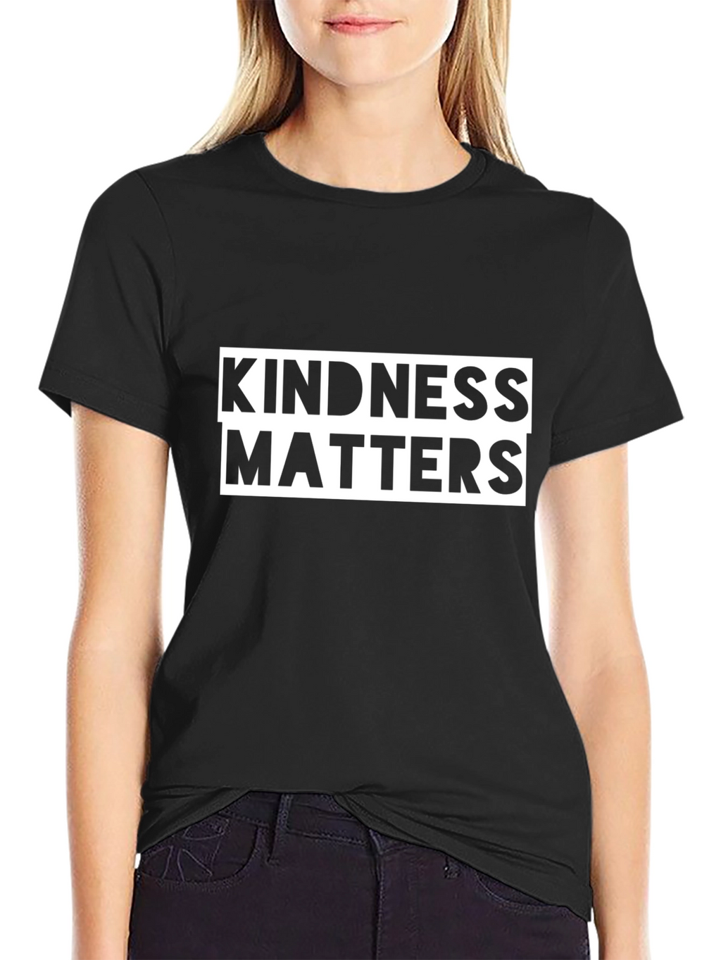 Kindness Matters Black T-Shirt - Unisex