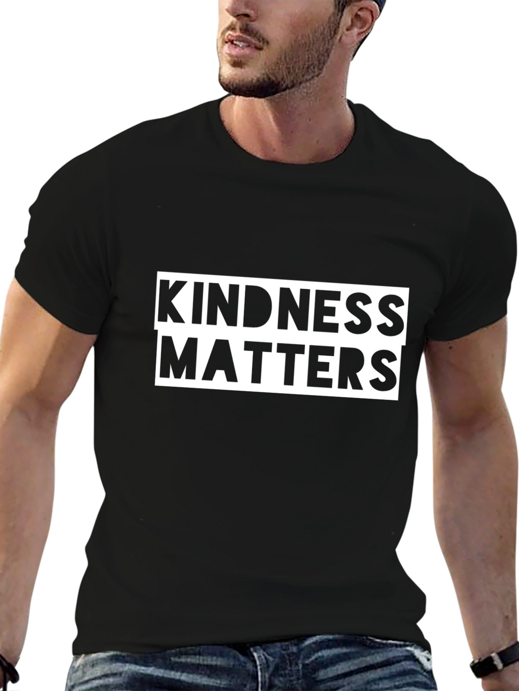 Kindness Matters Black T-Shirt - Unisex