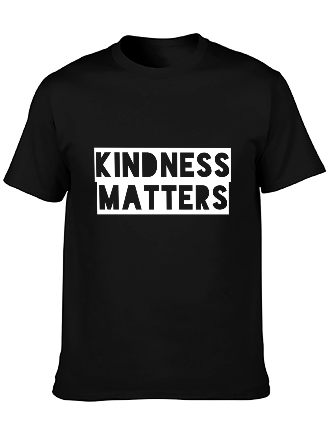 Kindness Matters Black T-Shirt - Unisex