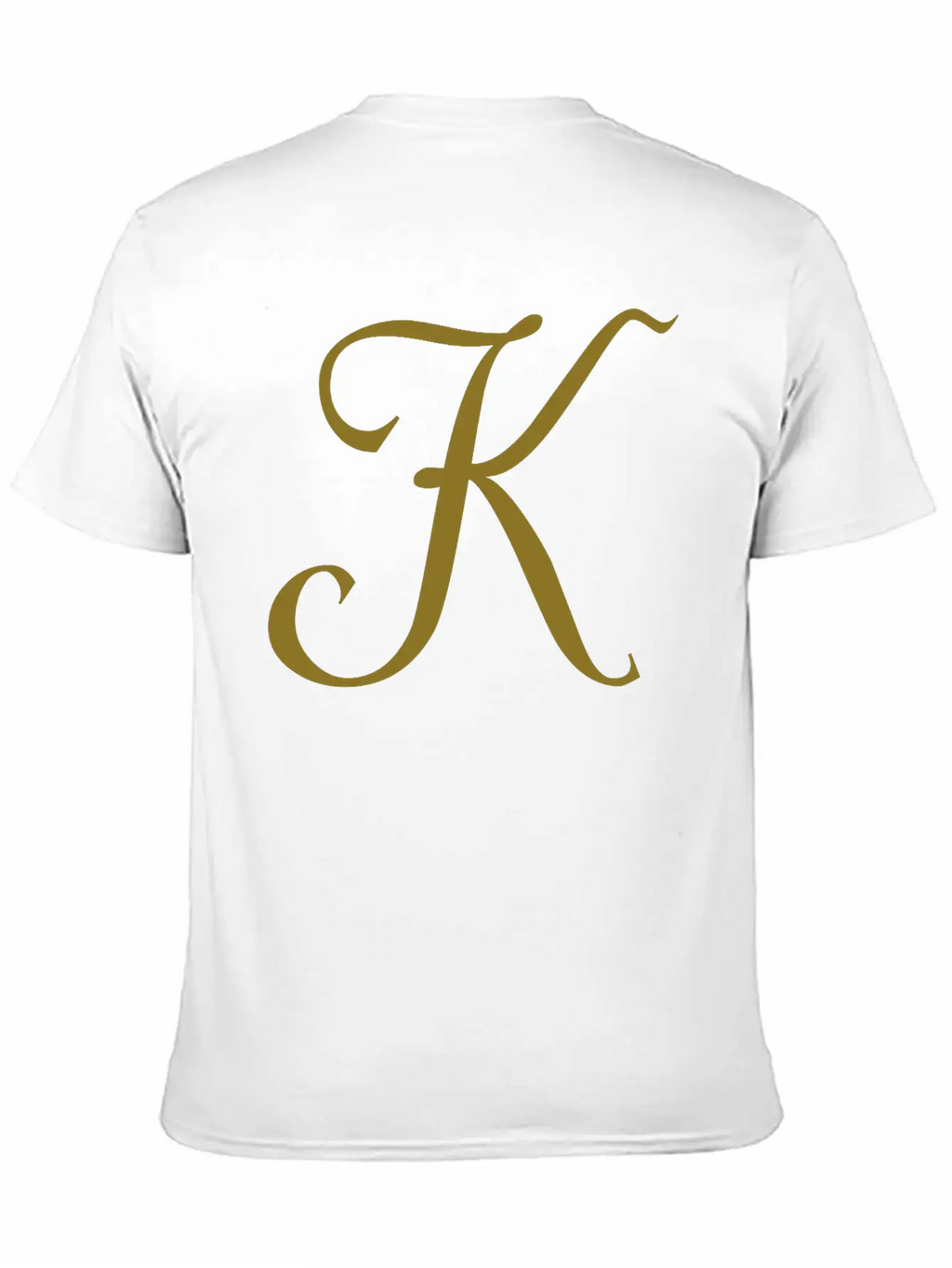 K - Letter Breathable Graphic T-Shirt – Perfect For Casual Days