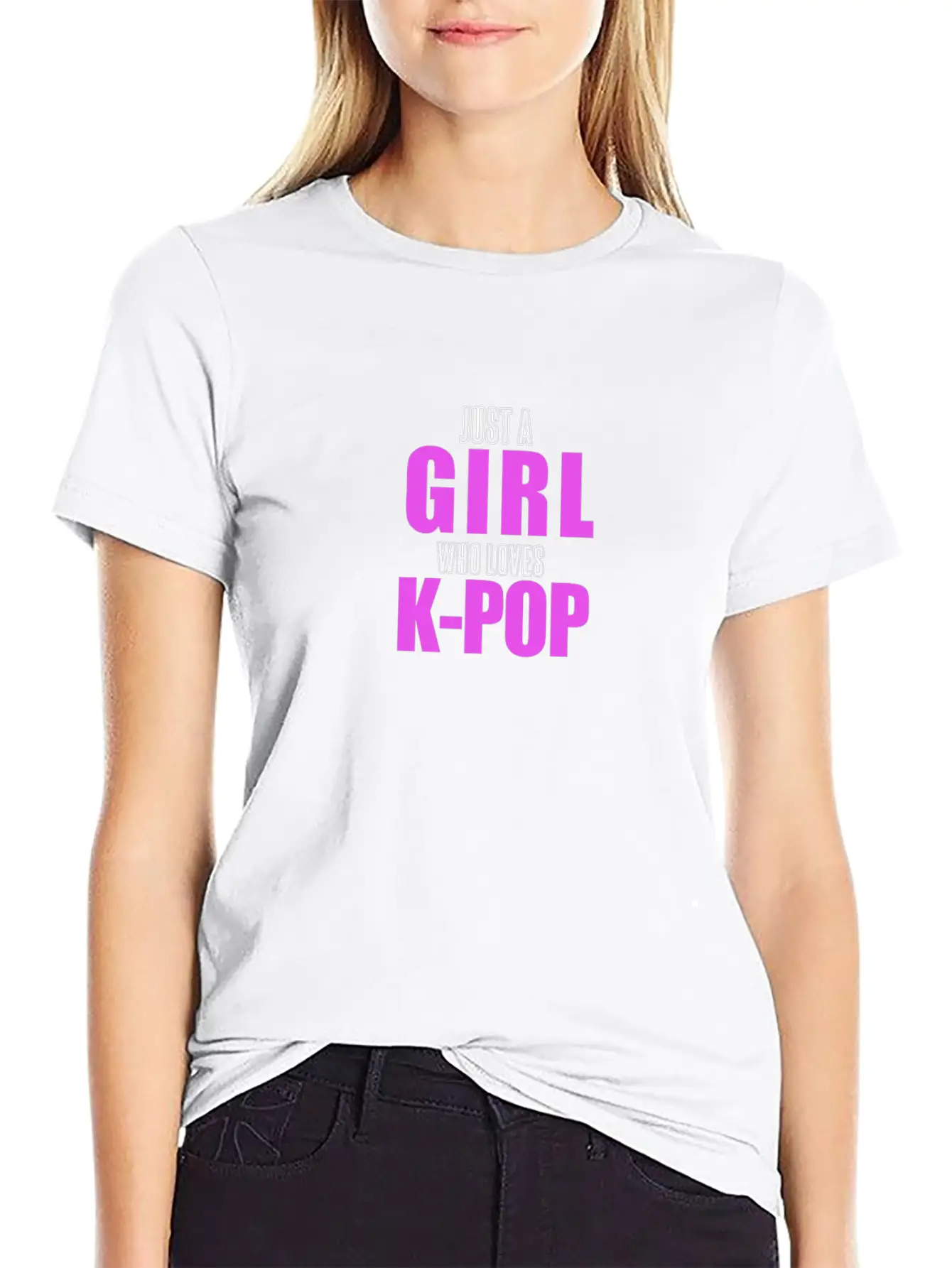 K-Pop Breathable Soft Cotton T-Shirt – Timeless Casual Look