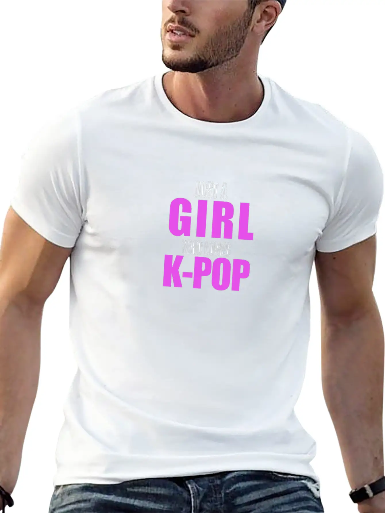 K-Pop Breathable Soft Cotton T-Shirt – Timeless Casual Look