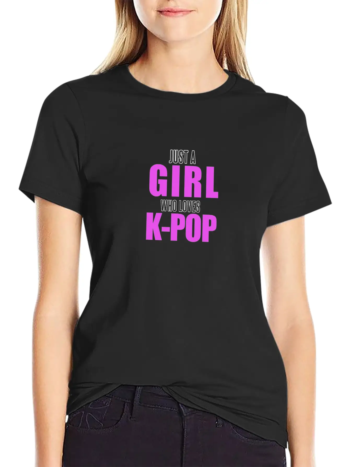 K-Pop Breathable Soft Cotton T-Shirt – Timeless Casual Look