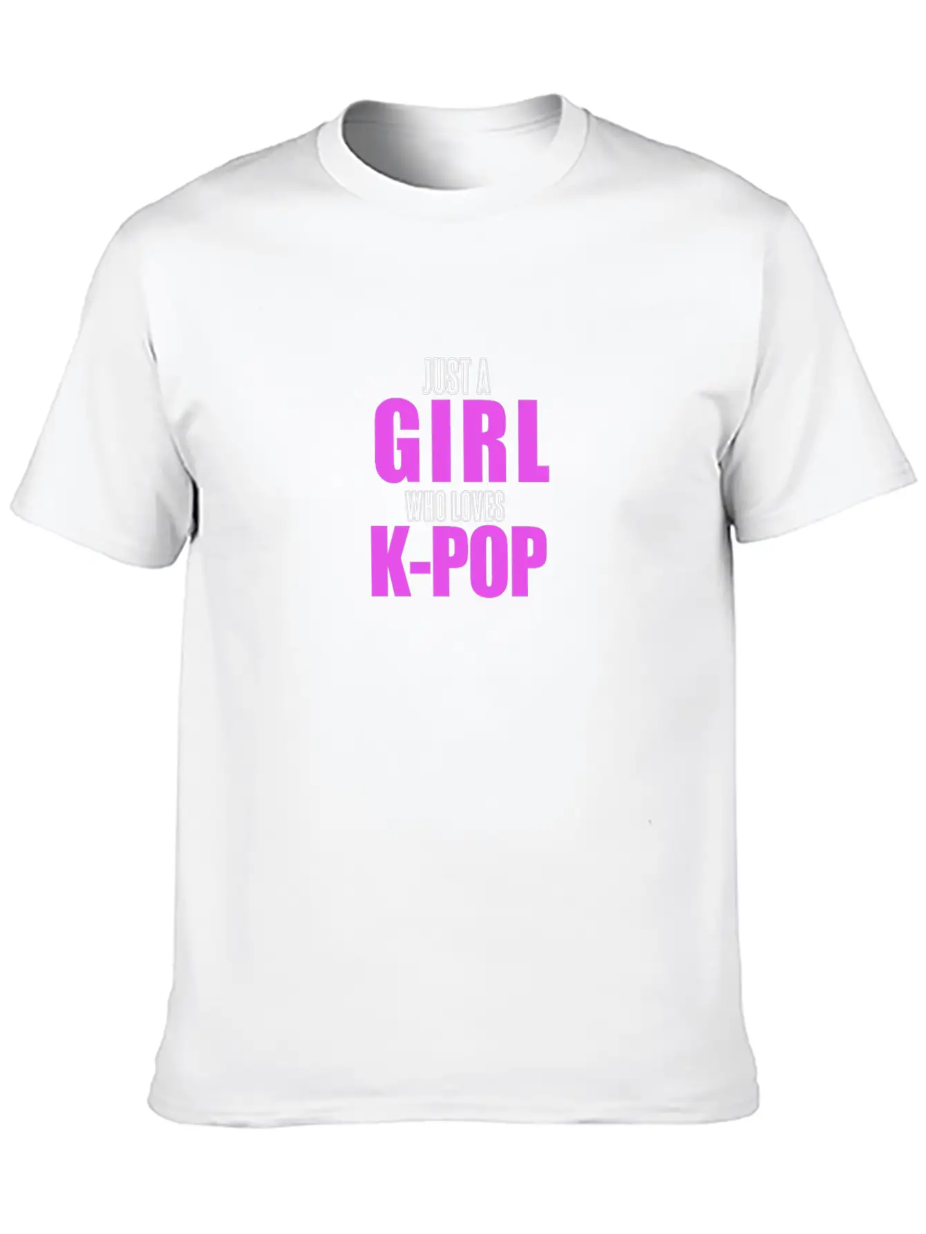 K-Pop Breathable Soft Cotton T-Shirt – Timeless Casual Look