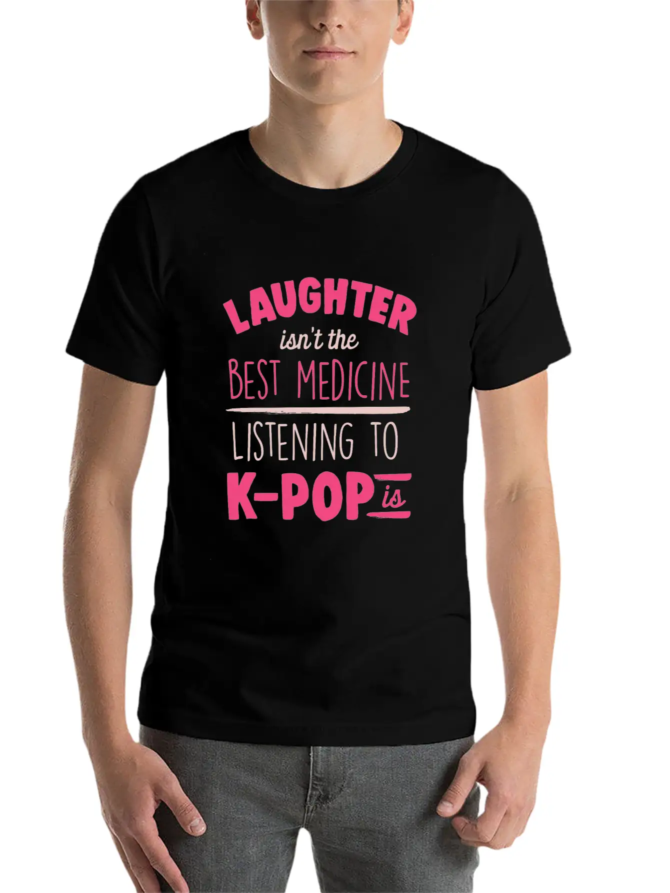 K-POP Essential Cotton Tee For Daily Outfits – Unisex Style