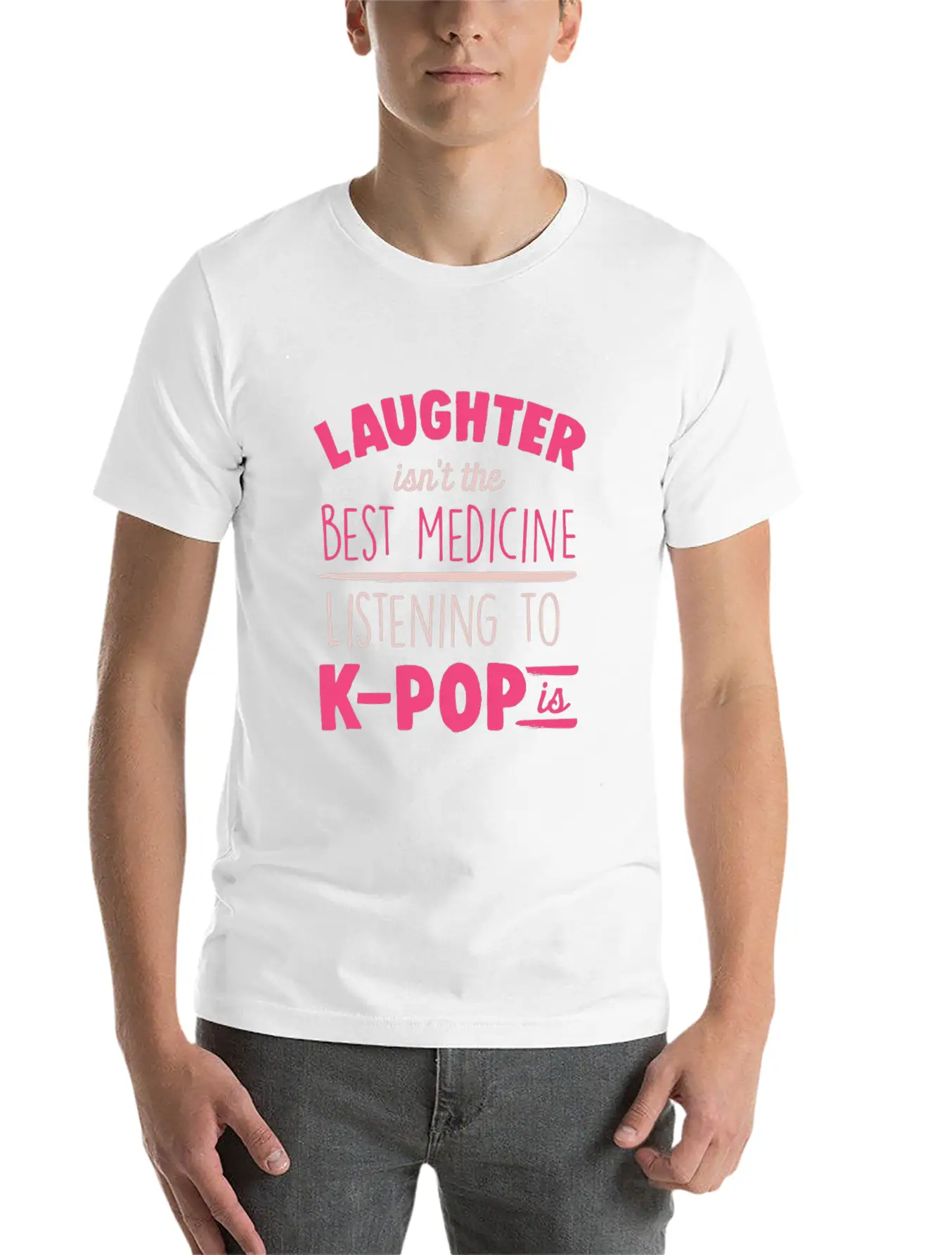 K-POP Essential Cotton Tee For Daily Outfits – Unisex Style