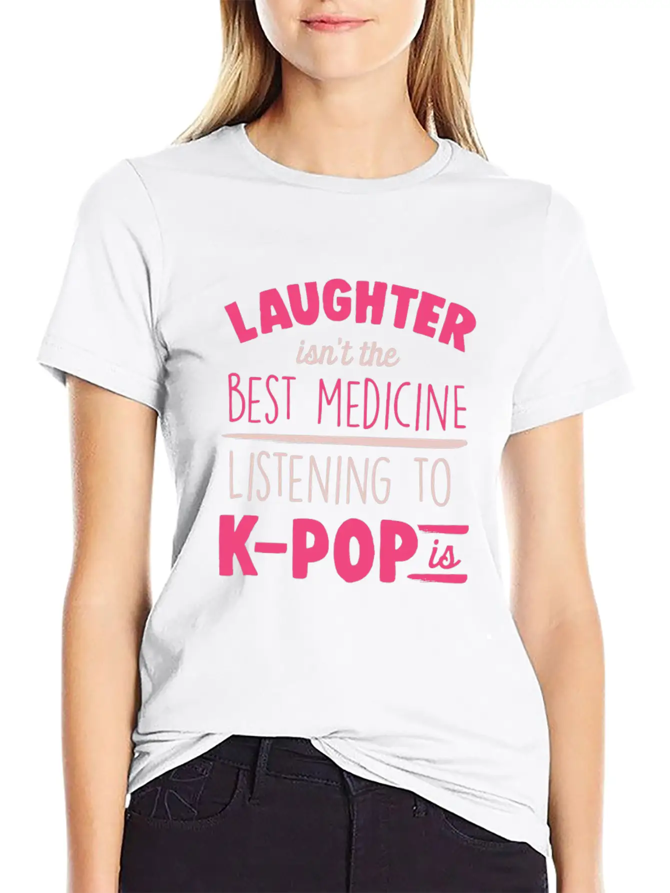 K-POP Essential Cotton Tee For Daily Outfits – Unisex Style