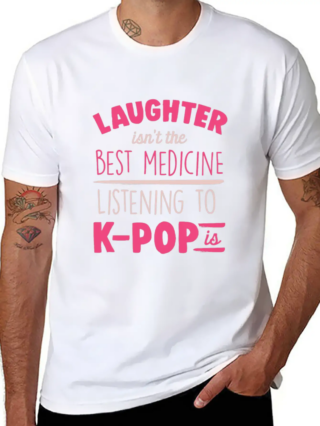 K-POP Essential Cotton Tee For Daily Outfits – Unisex Style