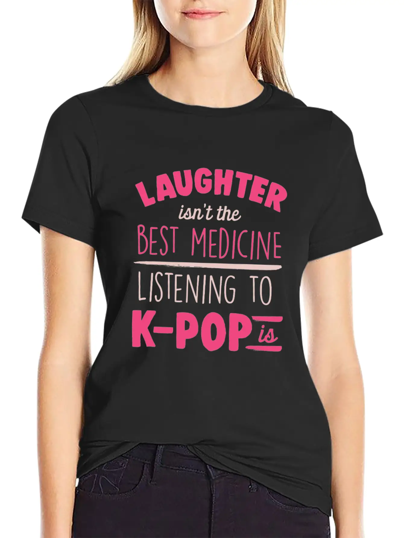 K-POP Essential Cotton Tee For Daily Outfits – Unisex Style