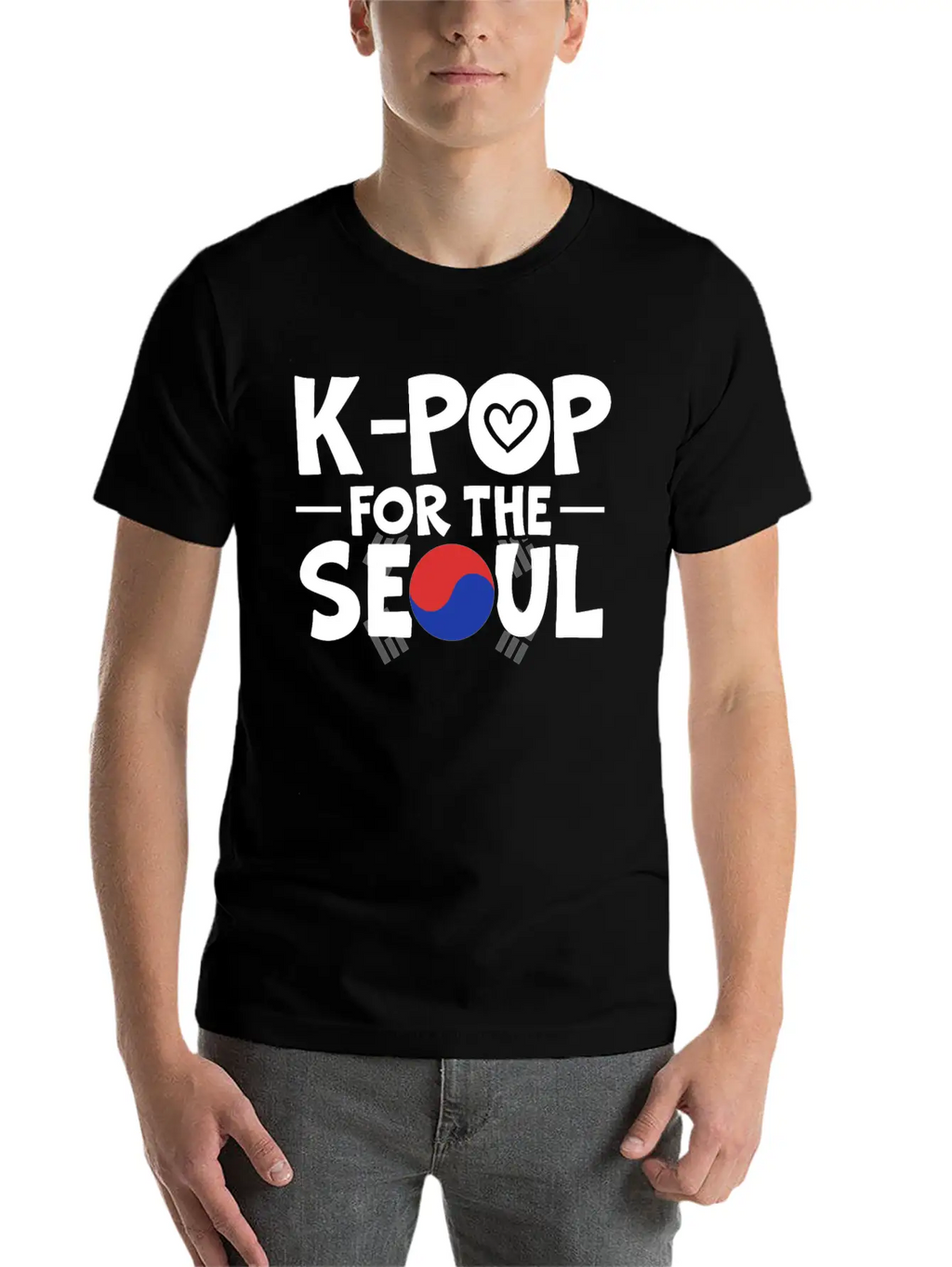 K-Pop For The Seoul Korean Pop Music South Korea Breathable Graphic T-Shirt – Perfect For Casual Days