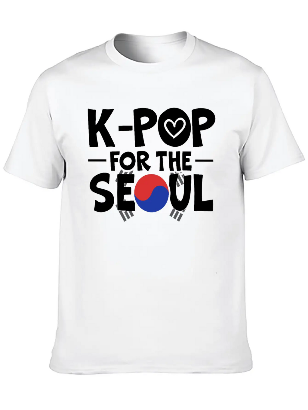 K-Pop For The Seoul Korean Pop Music South Korea Breathable Graphic T-Shirt – Perfect For Casual Days