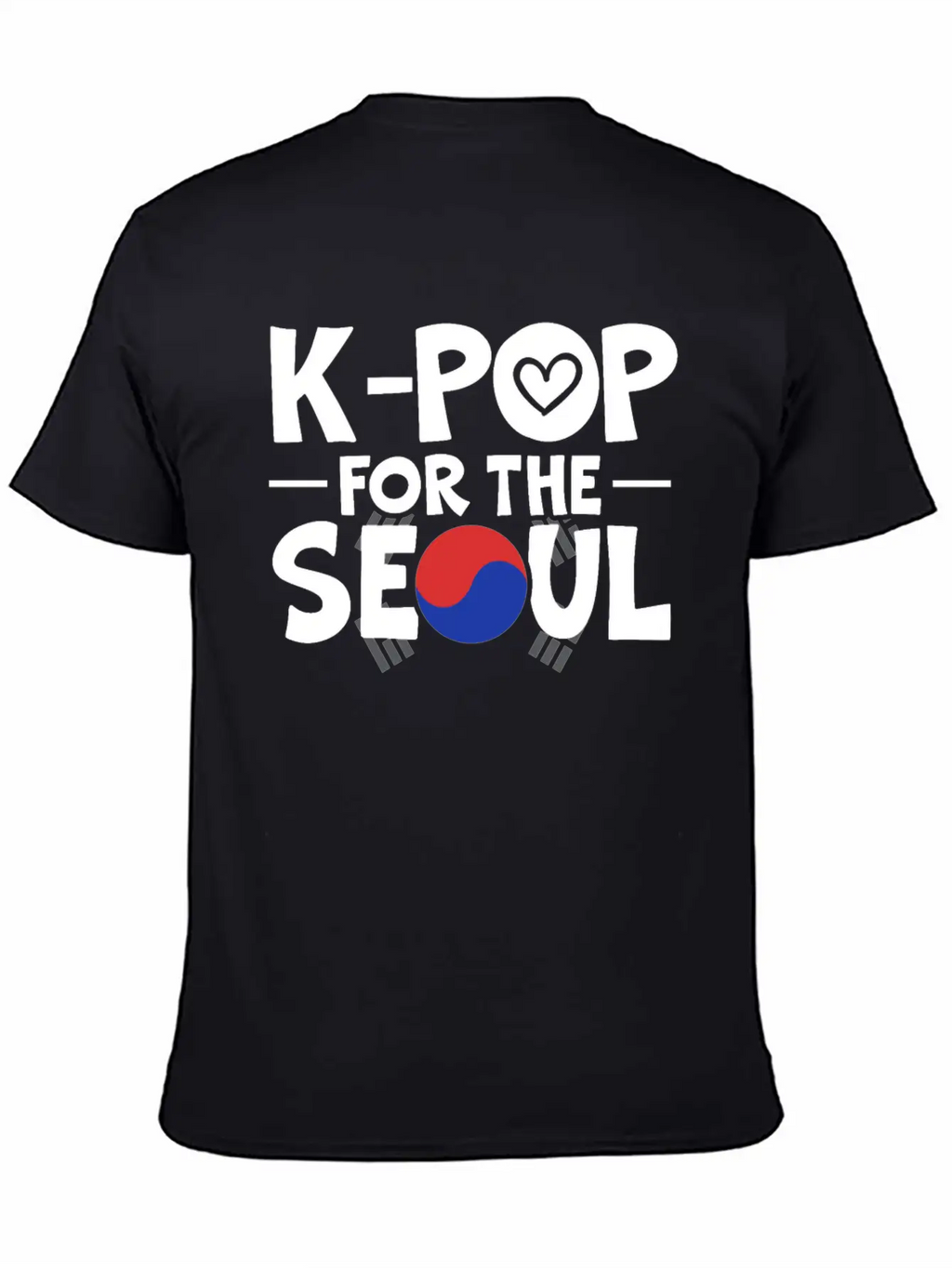 K-Pop For The Seoul Korean Pop Music South Korea Breathable Graphic T-Shirt – Perfect For Casual Days