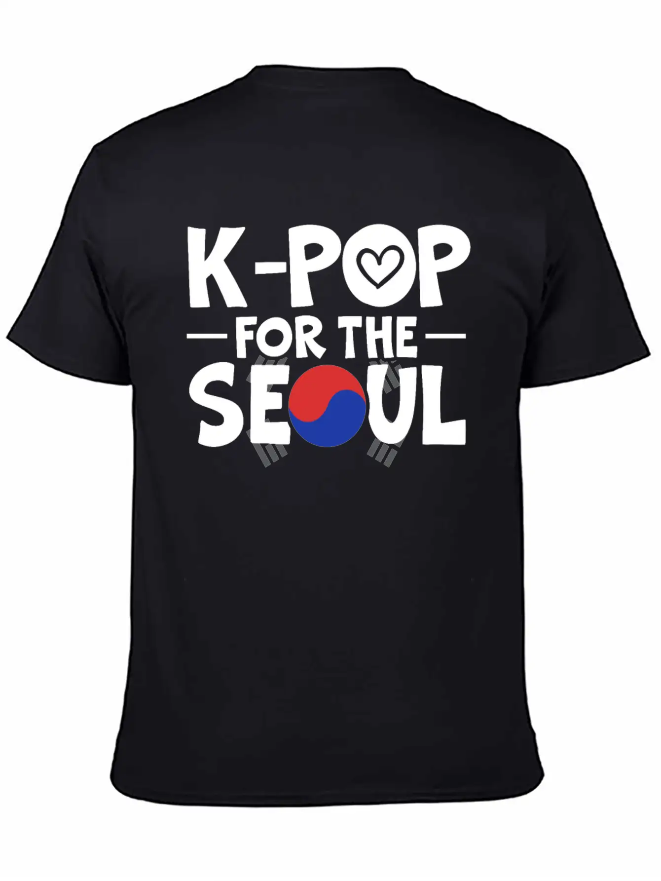 K-Pop For The Seoul Korean Pop Music South Korea Breathable Graphic T-Shirt – Perfect For Casual Days