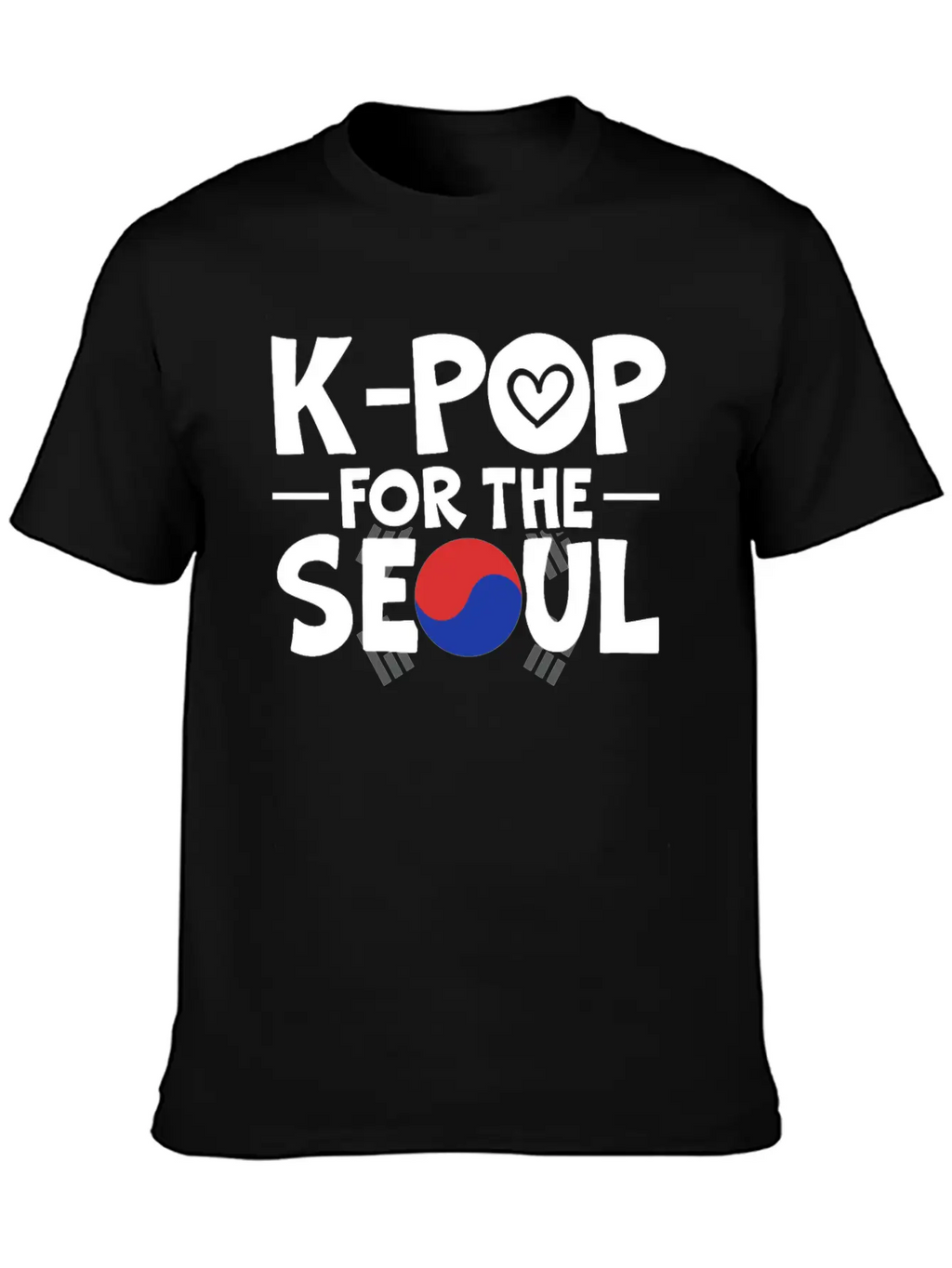 K-Pop For The Seoul Korean Pop Music South Korea Breathable Graphic T-Shirt – Perfect For Casual Days