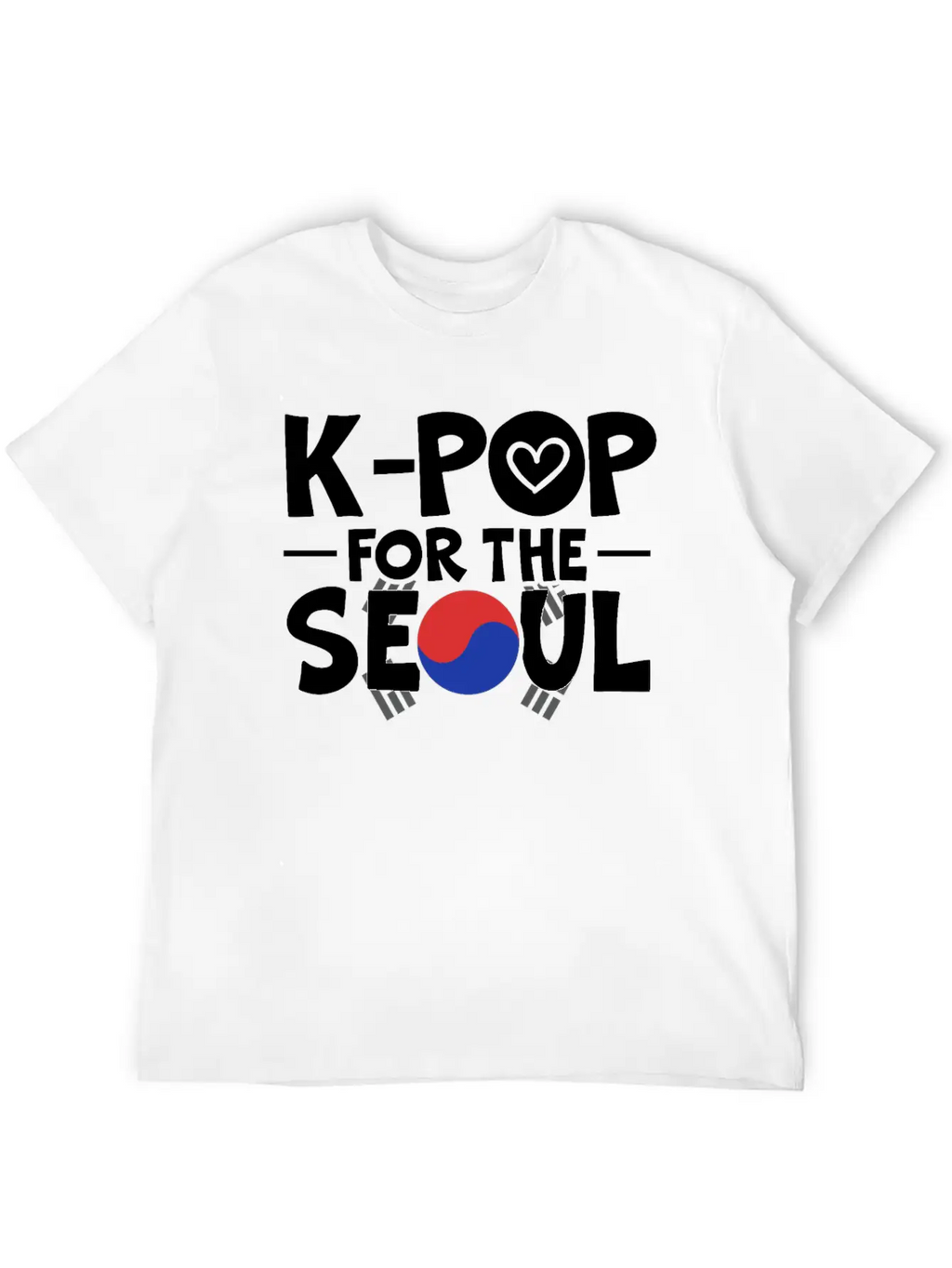 K-Pop For The Seoul Korean Pop Music South Korea Breathable Graphic T-Shirt – Perfect For Casual Days