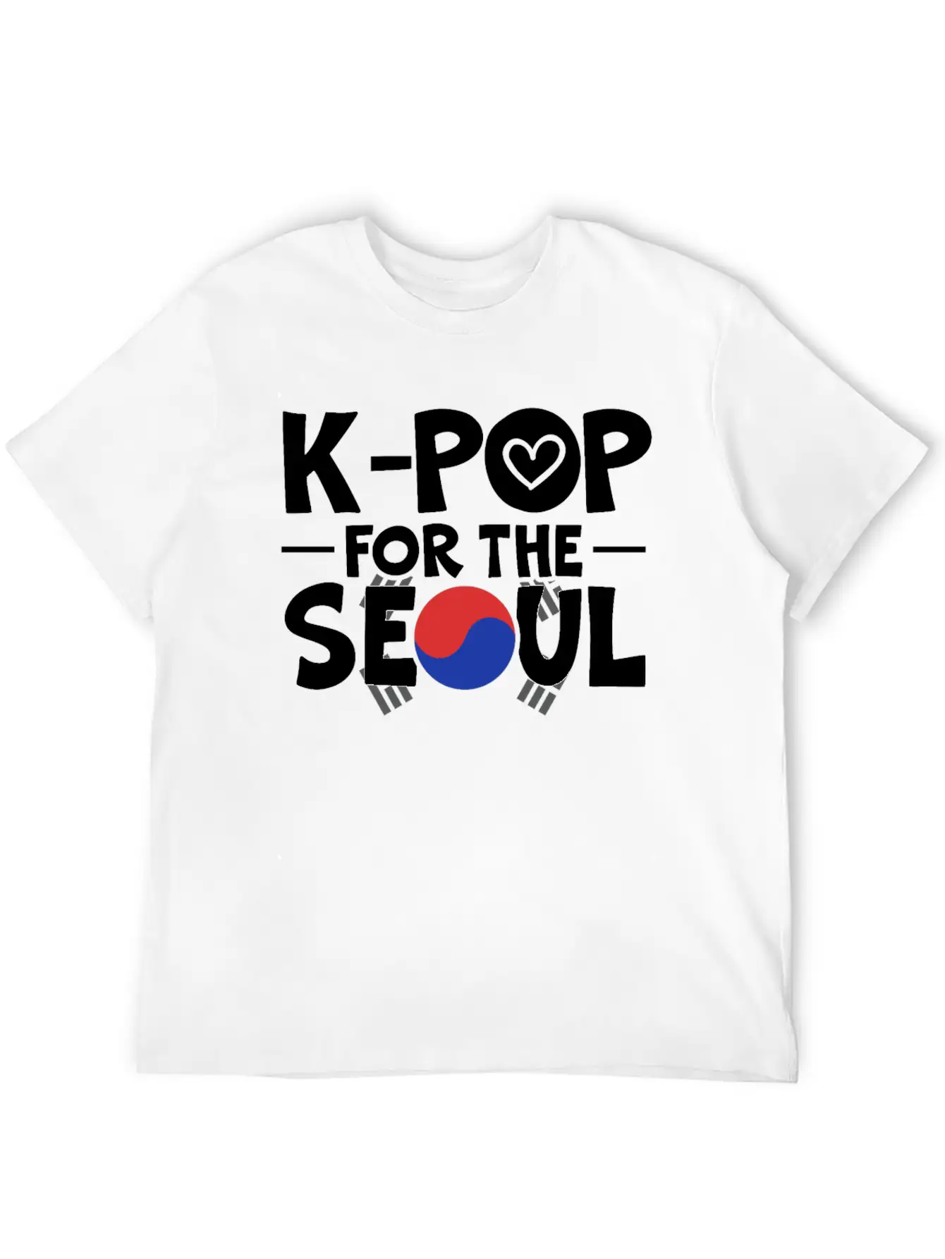 K-Pop For The Seoul Korean Pop Music South Korea Breathable Graphic T-Shirt – Perfect For Casual Days