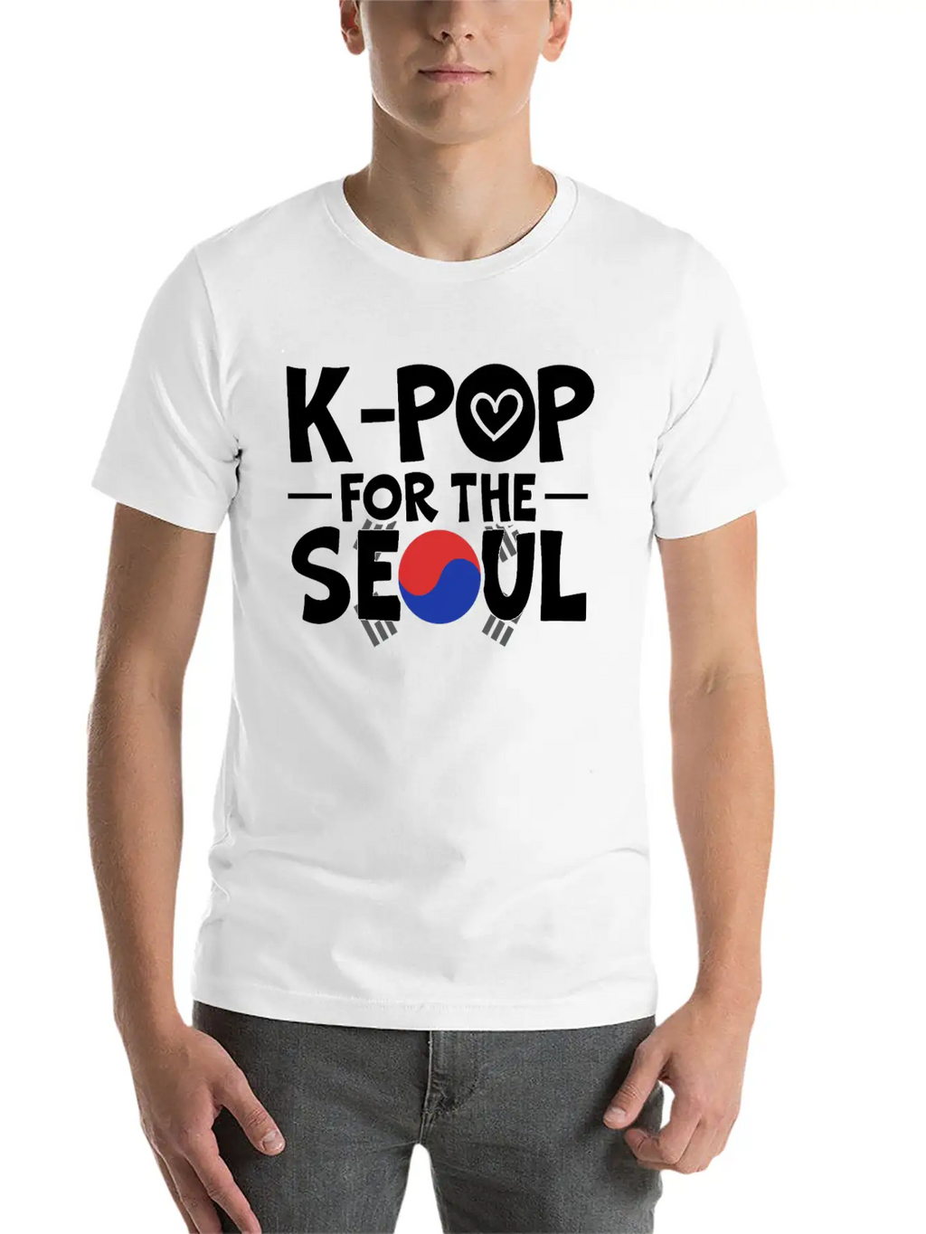 K-Pop For The Seoul Korean Pop Music South Korea Breathable Graphic T-Shirt – Perfect For Casual Days
