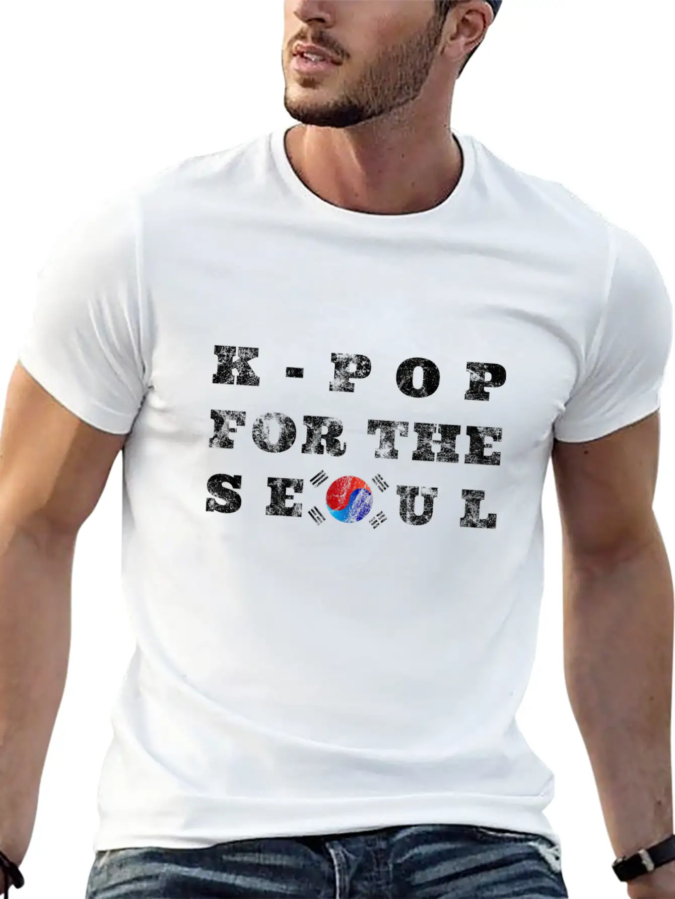 K-Pop For The Seoul Stylish Everyday T-Shirt – Unisex Basic Cotton Tee