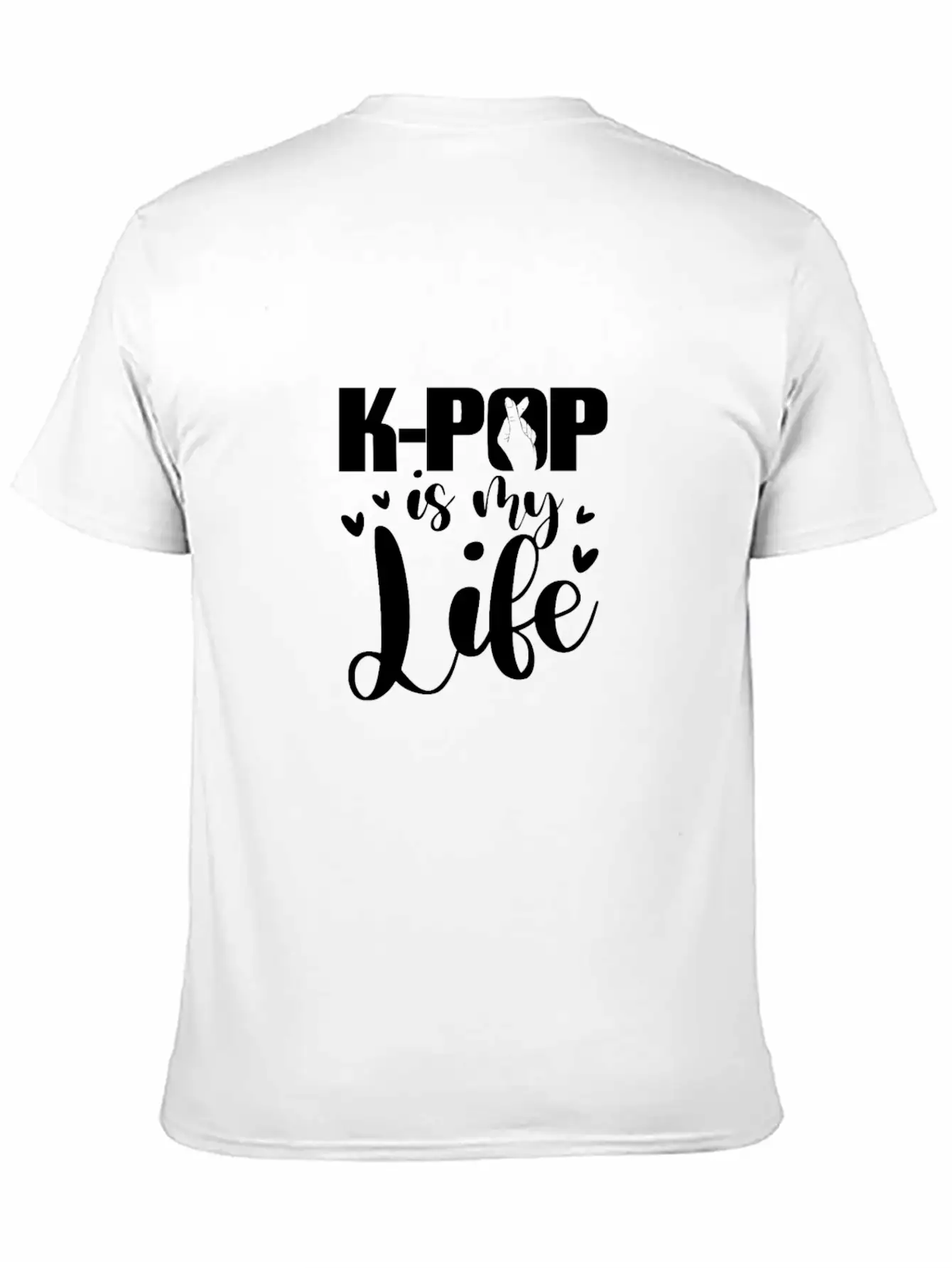 K-Pop Is My Life Timeless Short Sleeve Tee – Comfy And Minimalist Design