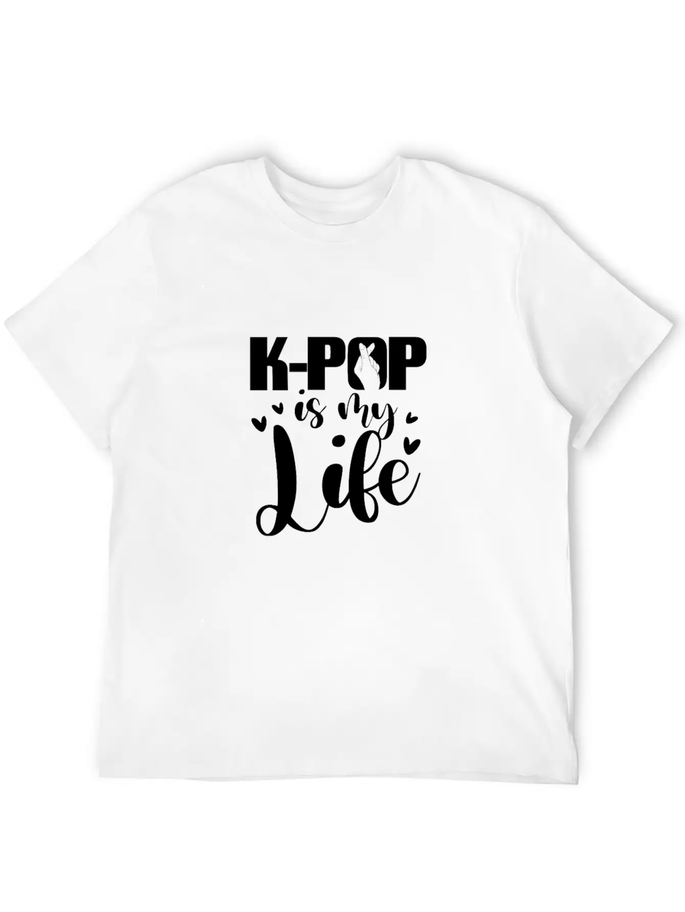 K-Pop Is My Life Timeless Short Sleeve Tee – Comfy And Minimalist Design