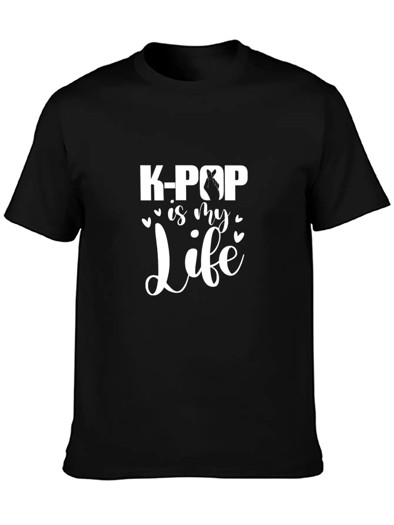 K-Pop Is My Life Timeless Short Sleeve Tee – Comfy And Minimalist Design