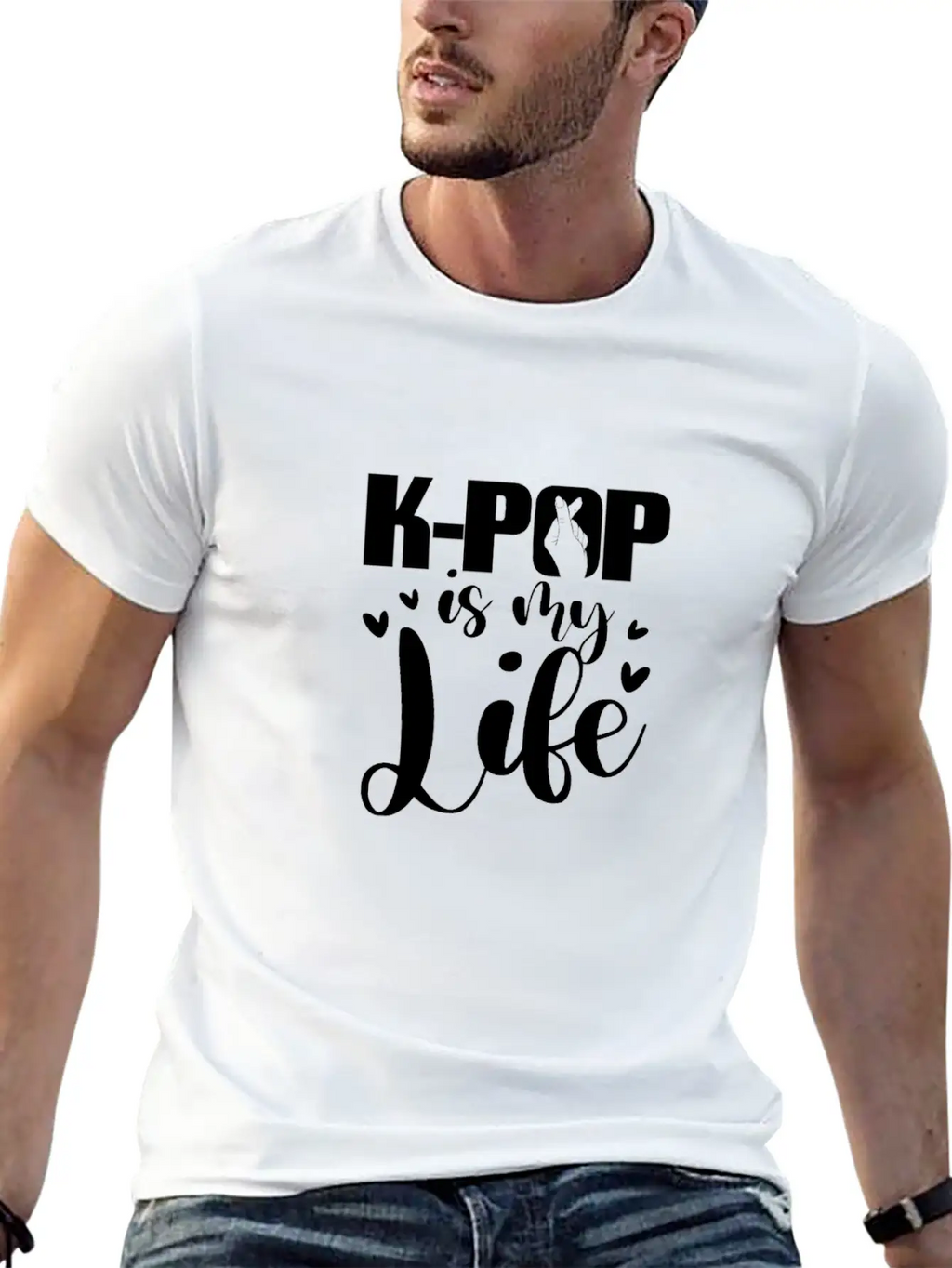 K-Pop Is My Life Timeless Short Sleeve Tee – Comfy And Minimalist Design