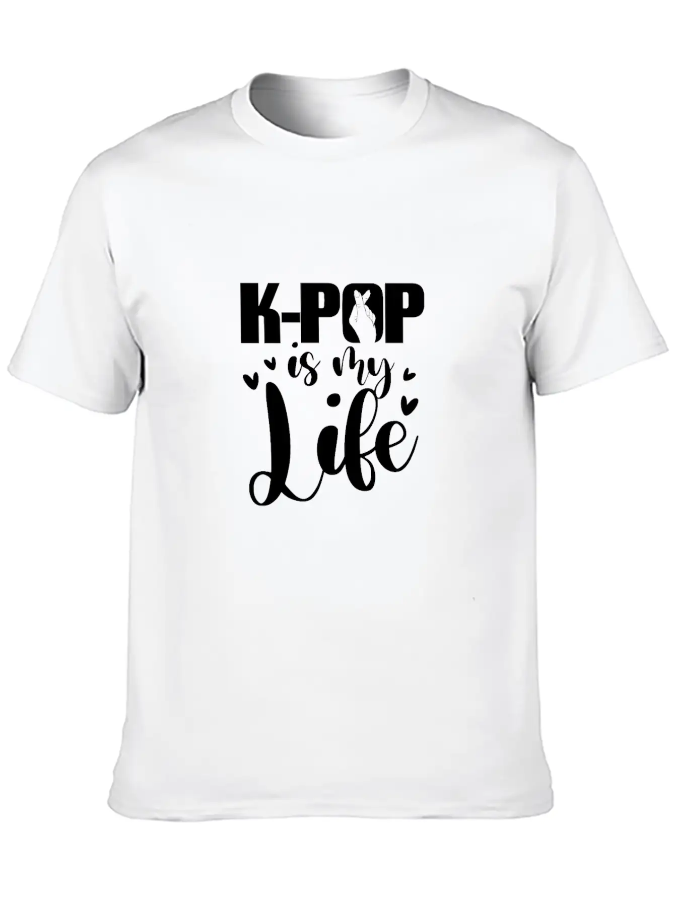 K-Pop Is My Life Timeless Short Sleeve Tee – Comfy And Minimalist Design