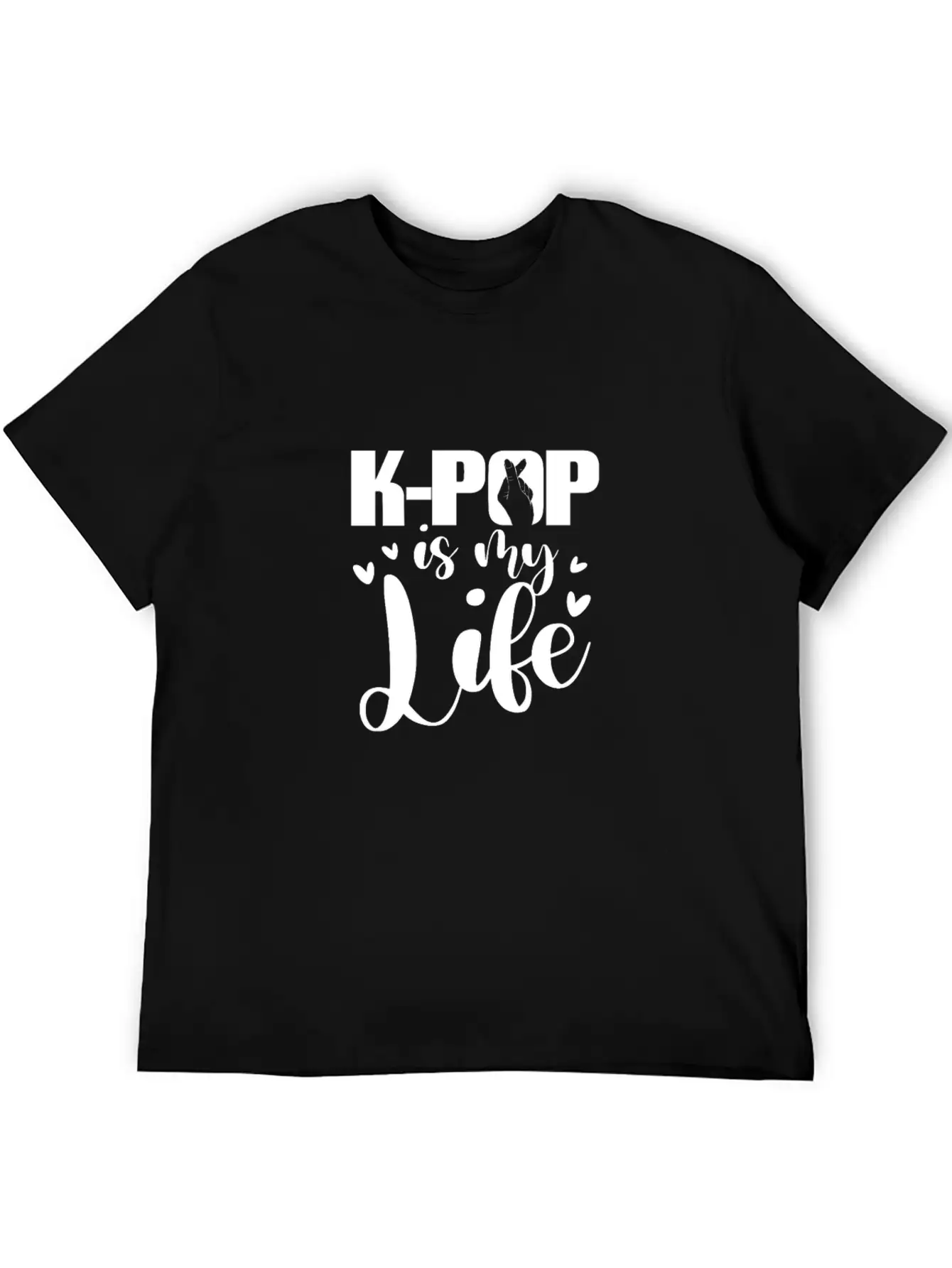 K-Pop Is My Life Timeless Short Sleeve Tee – Comfy And Minimalist Design