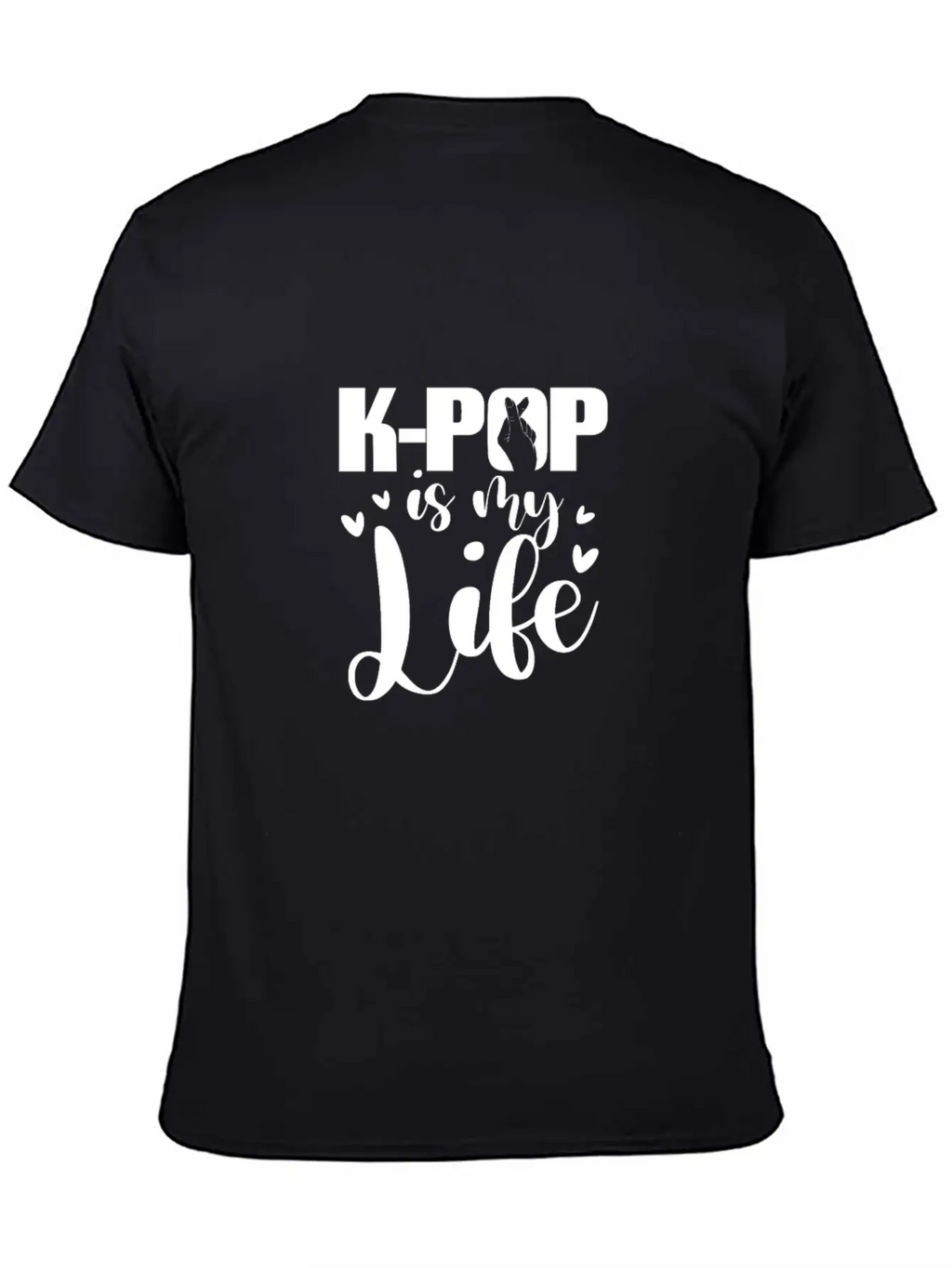 K-Pop Is My Life Timeless Short Sleeve Tee – Comfy And Minimalist Design