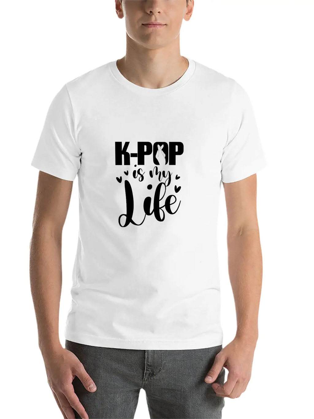 K-Pop Is My Life Timeless Short Sleeve Tee – Comfy And Minimalist Design