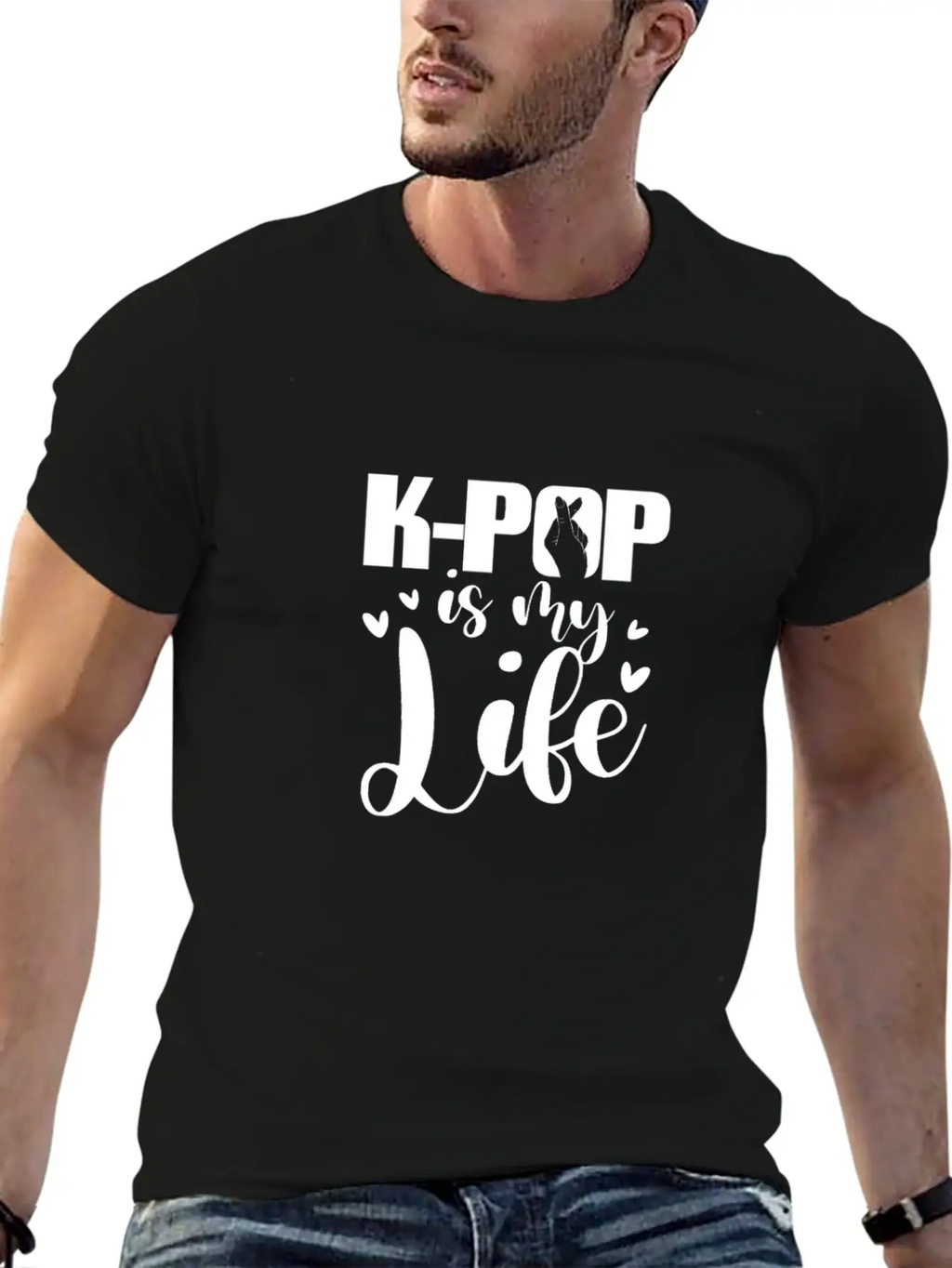 K-Pop Is My Life Timeless Short Sleeve Tee – Comfy And Minimalist Design