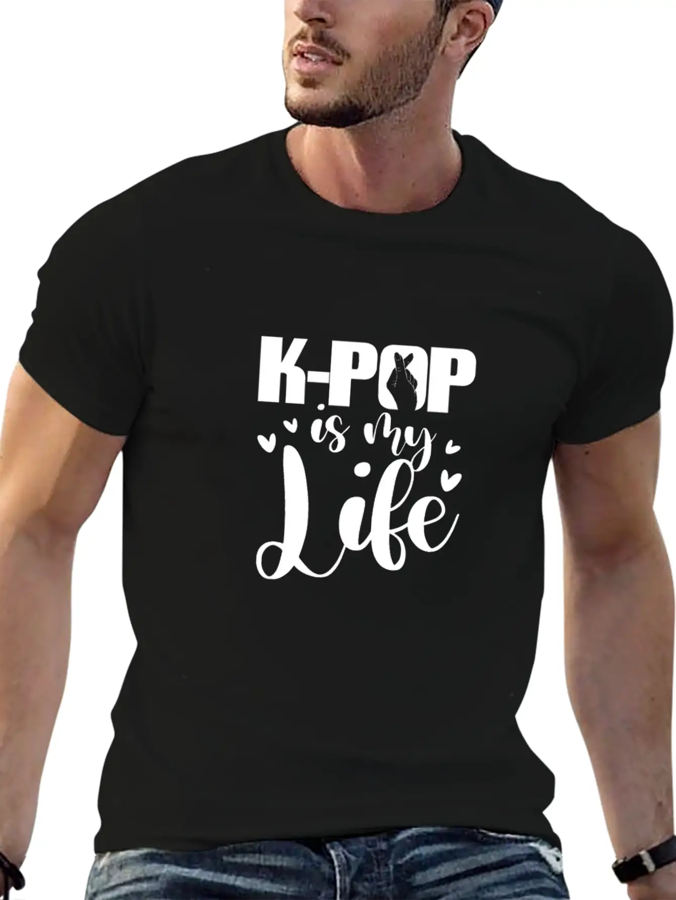 K-Pop Is My Life Timeless Short Sleeve Tee – Comfy And Minimalist Design