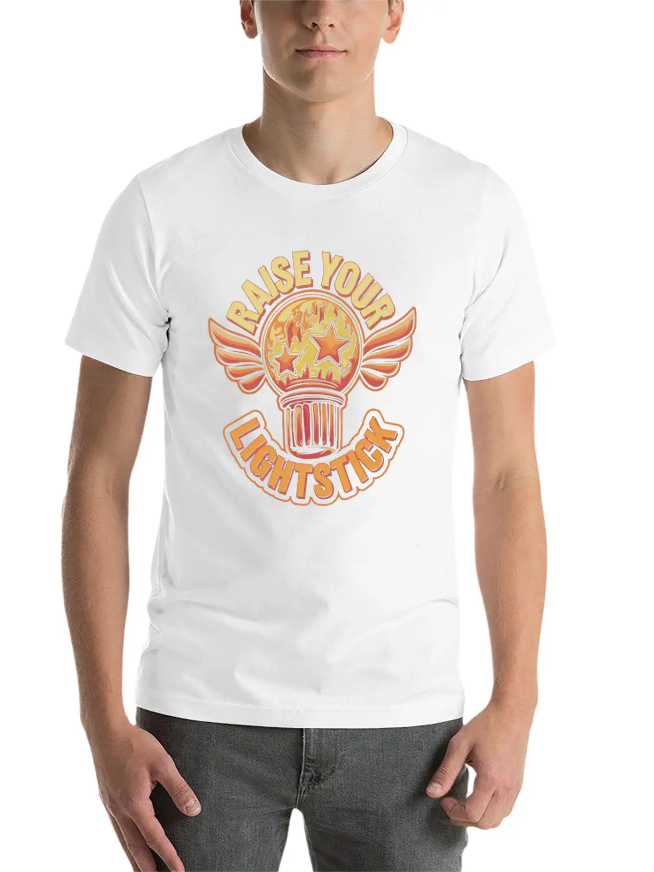 K-Pop Korean Pop Music South Korea Kpop Lightstick Classic Cotton Tee – Unisex Comfort For Any Season