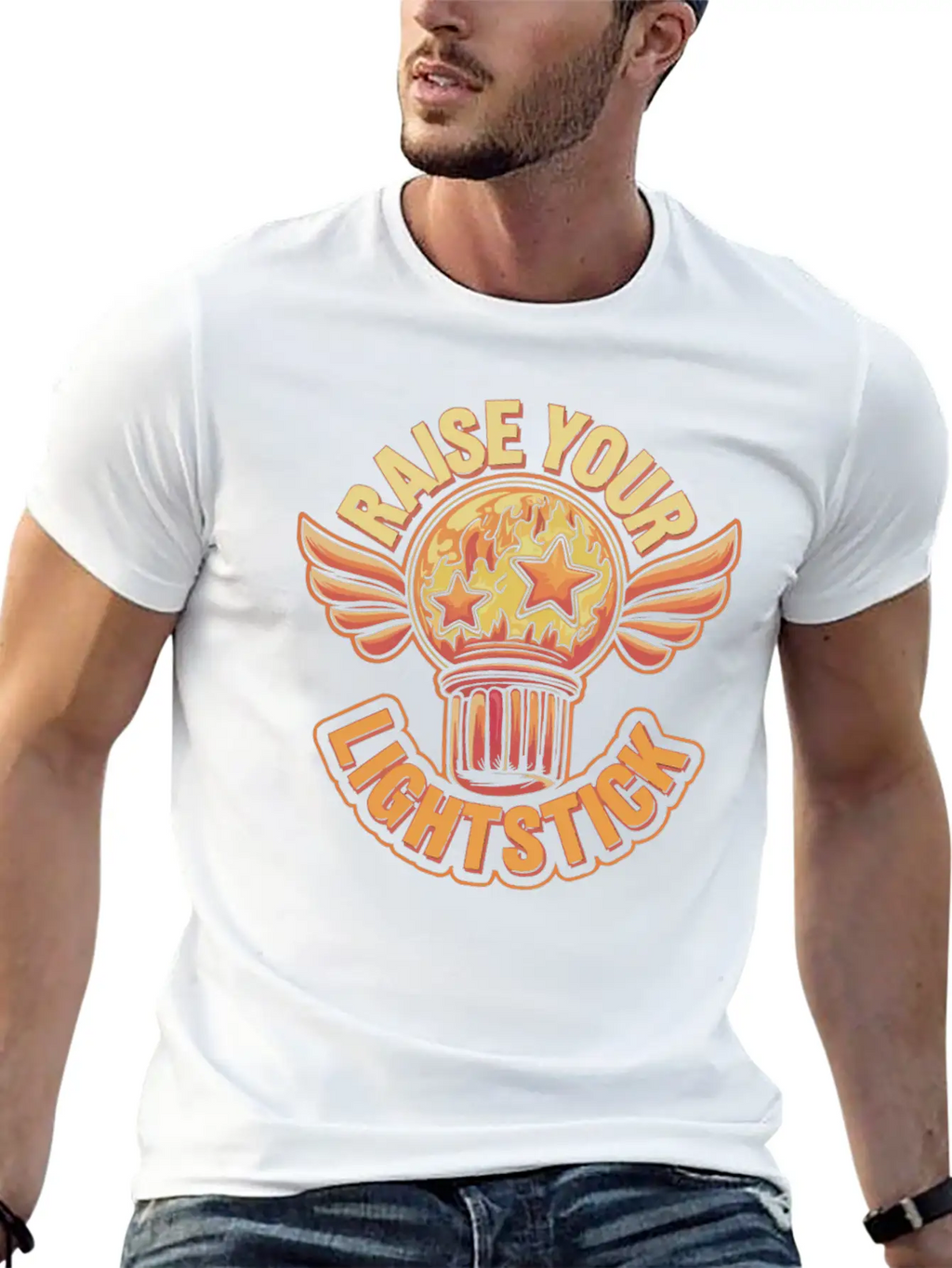 K-Pop Korean Pop Music South Korea Kpop Lightstick Classic Cotton Tee – Unisex Comfort For Any Season