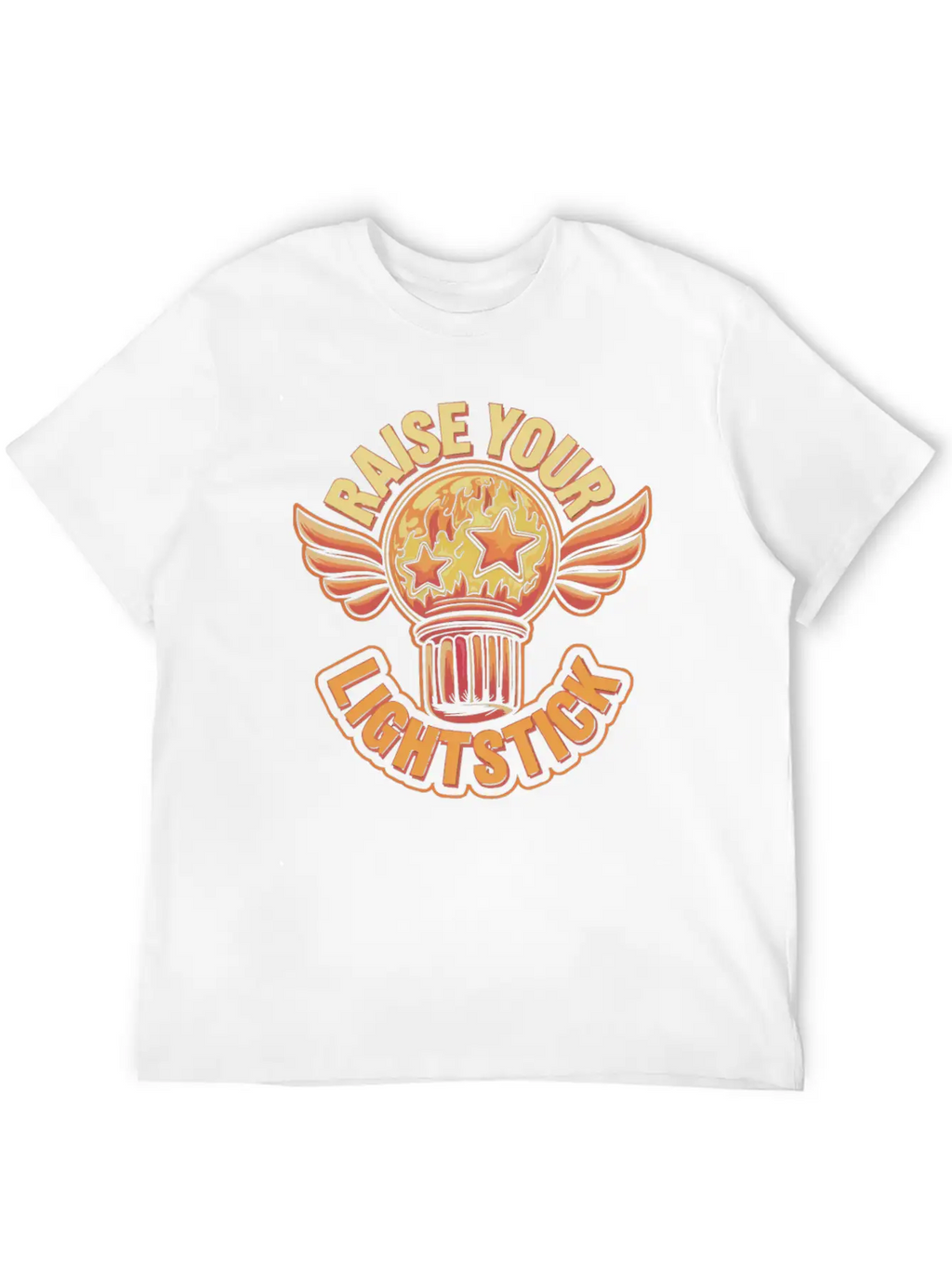 K-Pop Korean Pop Music South Korea Kpop Lightstick Classic Cotton Tee – Unisex Comfort For Any Season