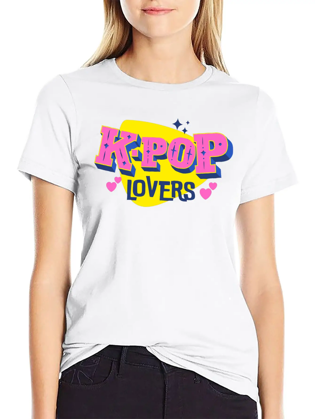 K-pop Lover Breathable Graphic T-Shirt – Perfect For Casual Days