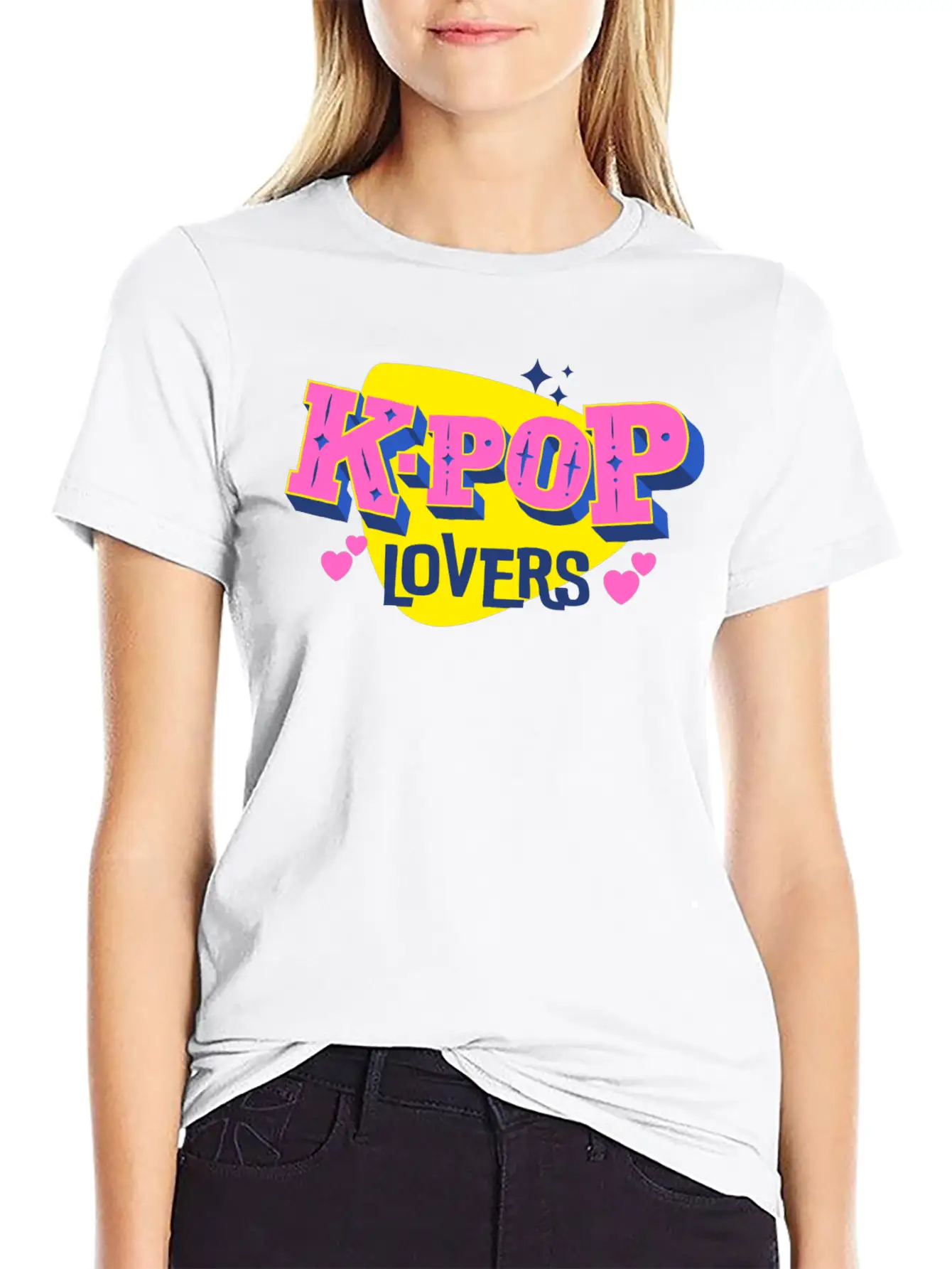 K-pop Lover Breathable Graphic T-Shirt – Perfect For Casual Days