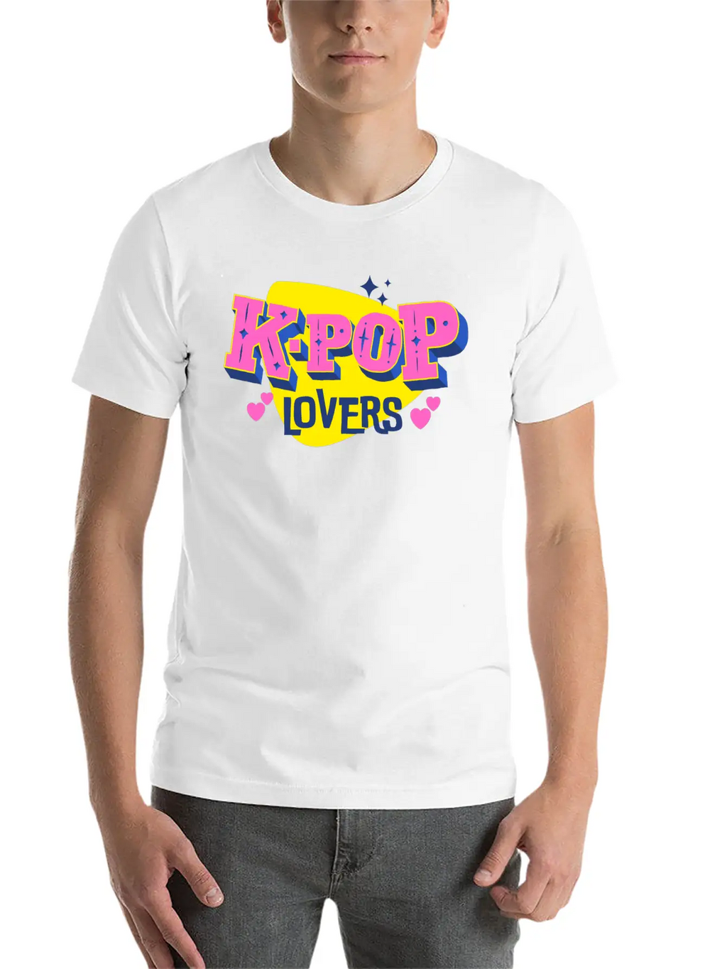 K-pop Lover Breathable Graphic T-Shirt – Perfect For Casual Days