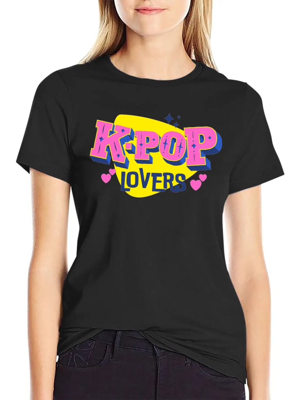 K-pop Lover Breathable Graphic T-Shirt – Perfect For Casual Days