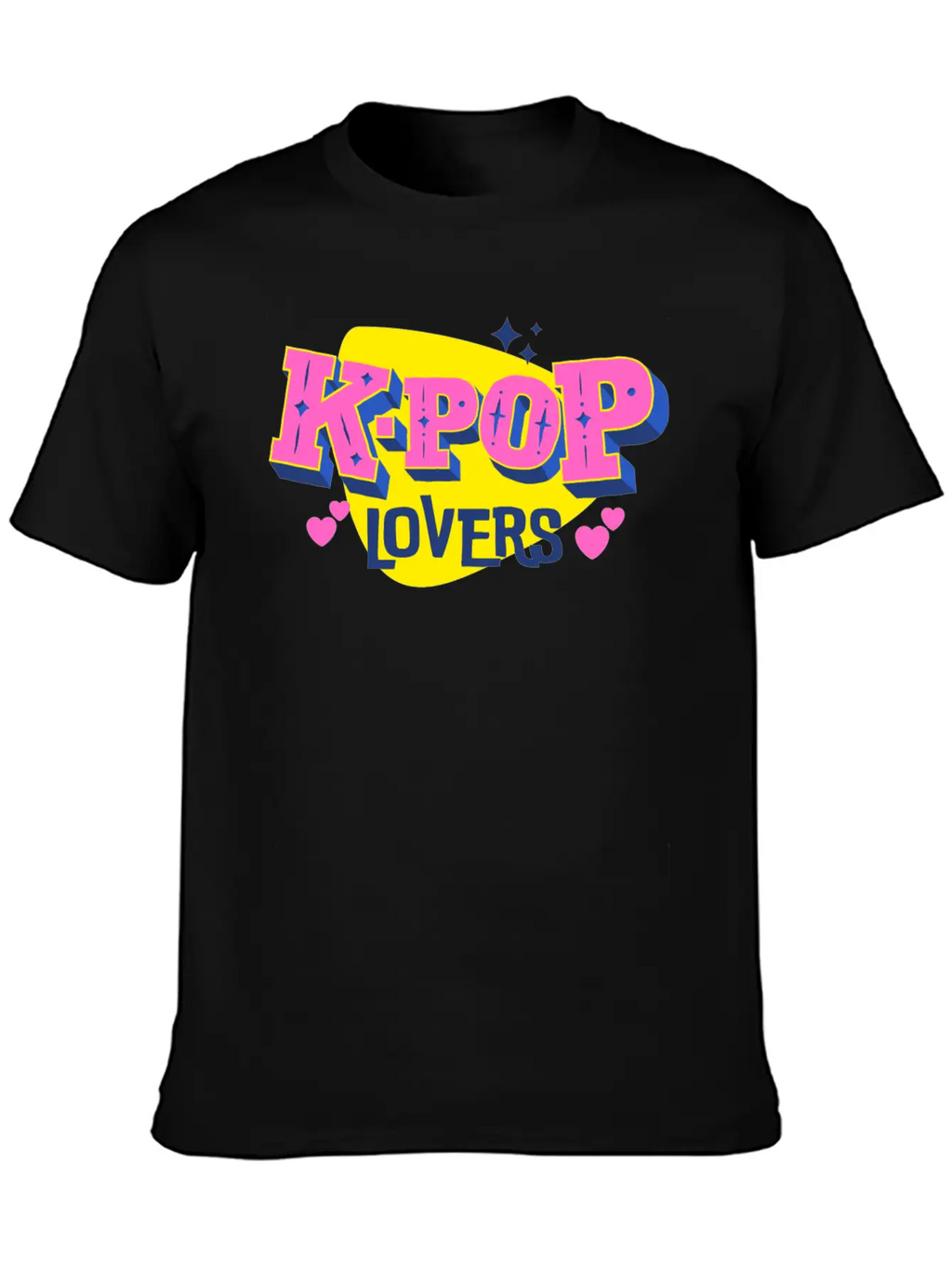 K-pop Lover Breathable Graphic T-Shirt – Perfect For Casual Days