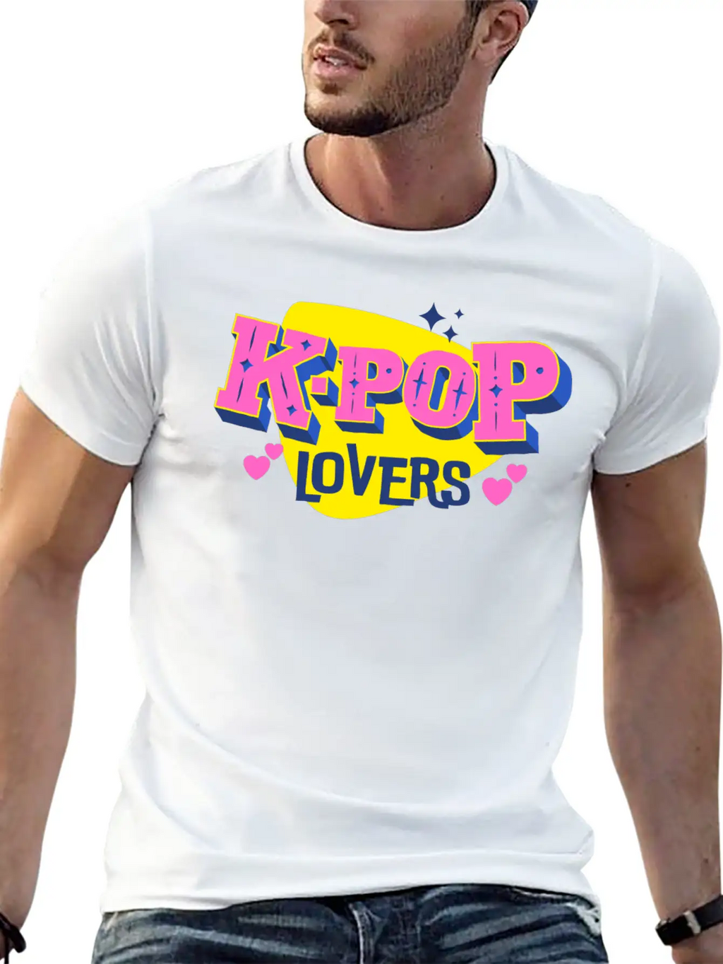 K-pop Lover Breathable Graphic T-Shirt – Perfect For Casual Days