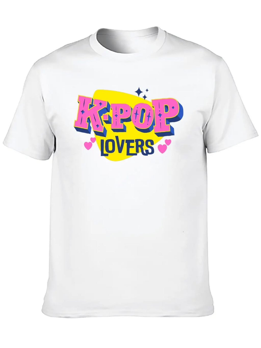 K-pop Lover Breathable Graphic T-Shirt – Perfect For Casual Days