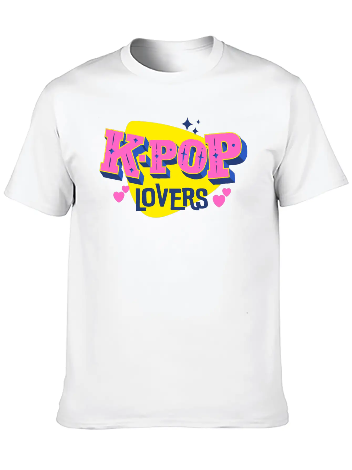 K-pop Lover Breathable Graphic T-Shirt – Perfect For Casual Days