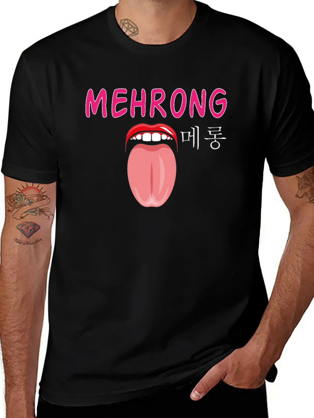 K Pop Mehrong Unisex Casual T-Shirt – Clean Design For Daily Comfort