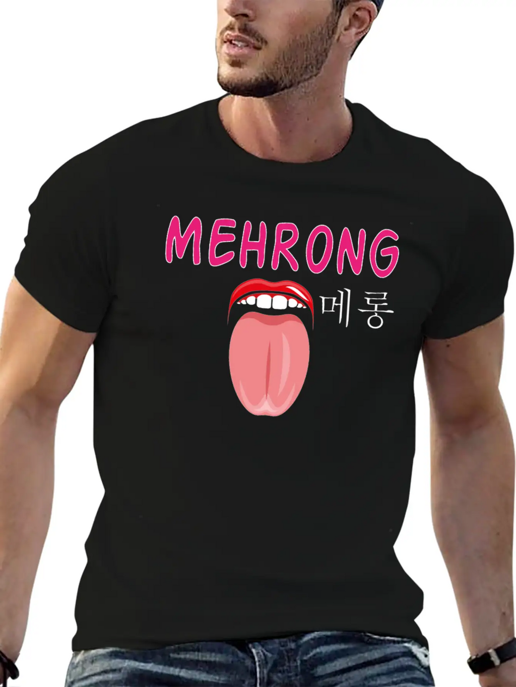 K Pop Mehrong Unisex Casual T-Shirt – Clean Design For Daily Comfort