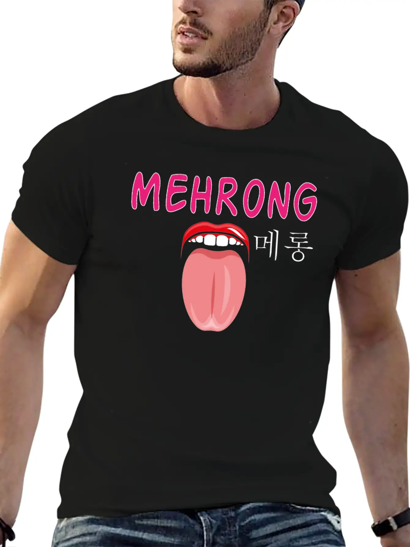 K Pop Mehrong Unisex Casual T-Shirt – Clean Design For Daily Comfort