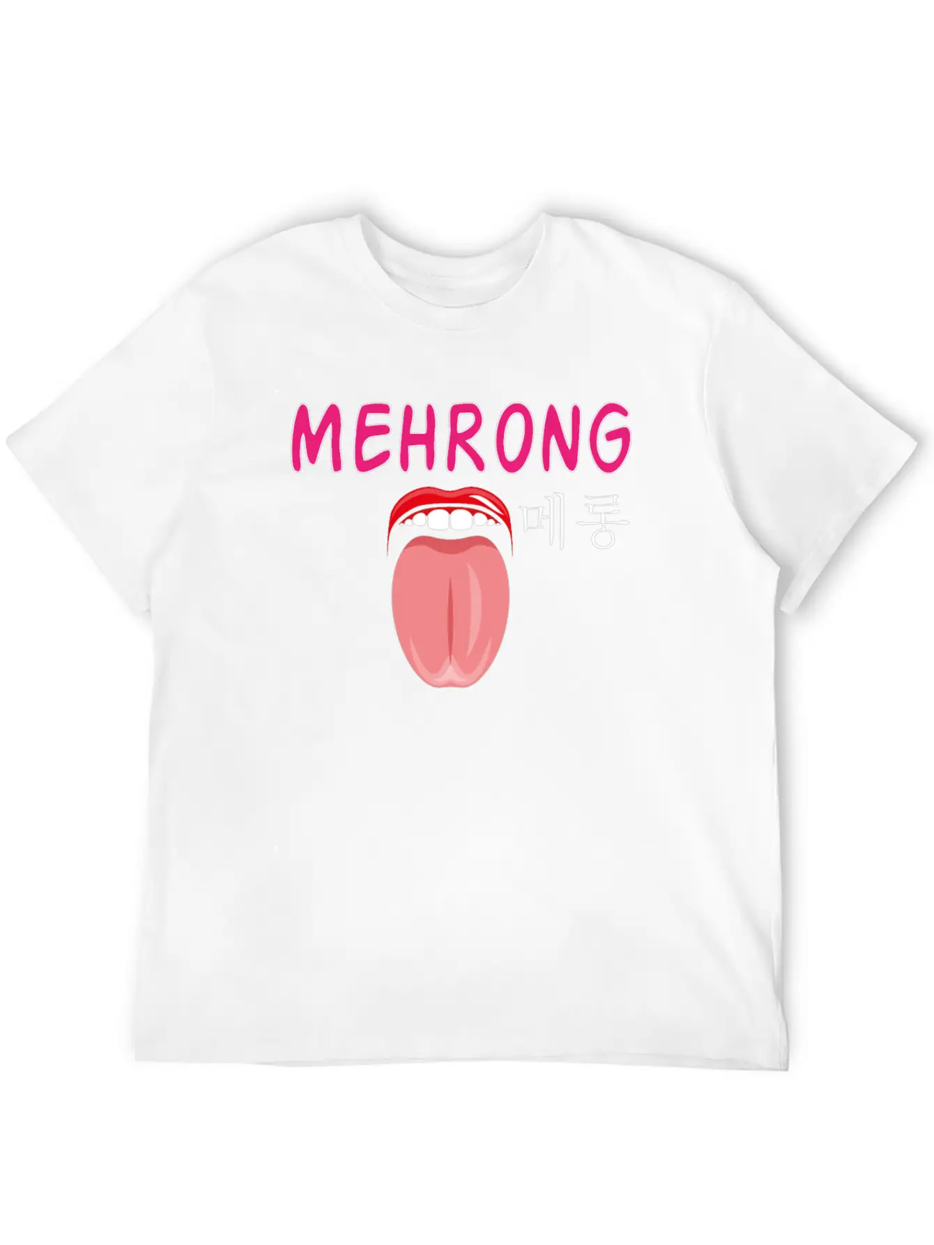 K Pop Mehrong Unisex Casual T-Shirt – Clean Design For Daily Comfort
