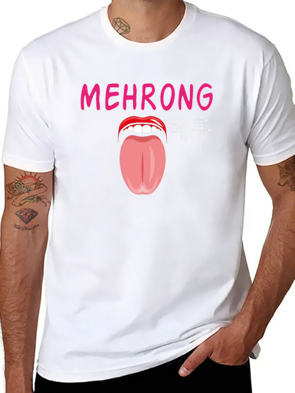 K Pop Mehrong Unisex Casual T-Shirt – Clean Design For Daily Comfort