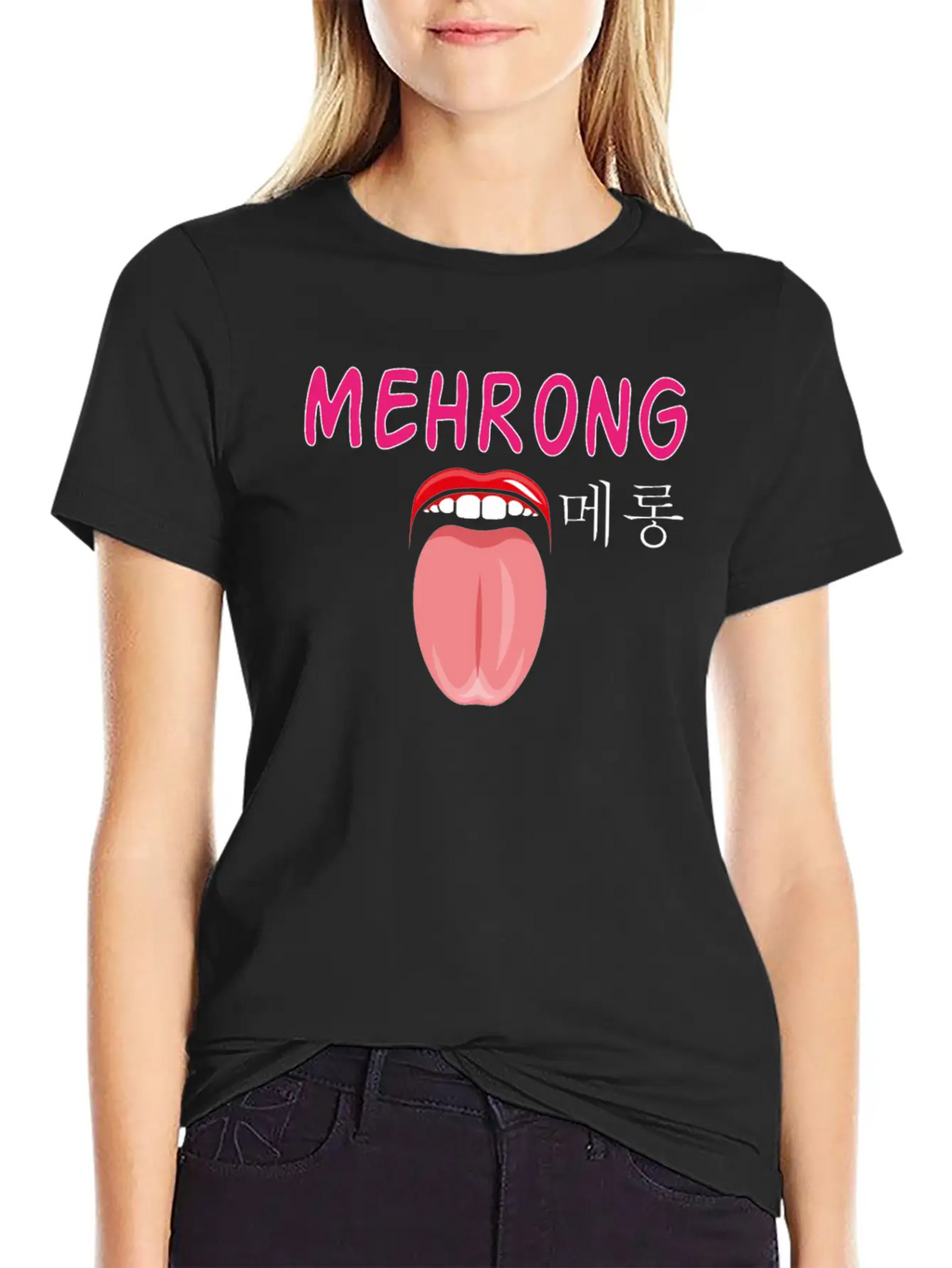K Pop Mehrong Unisex Casual T-Shirt – Clean Design For Daily Comfort